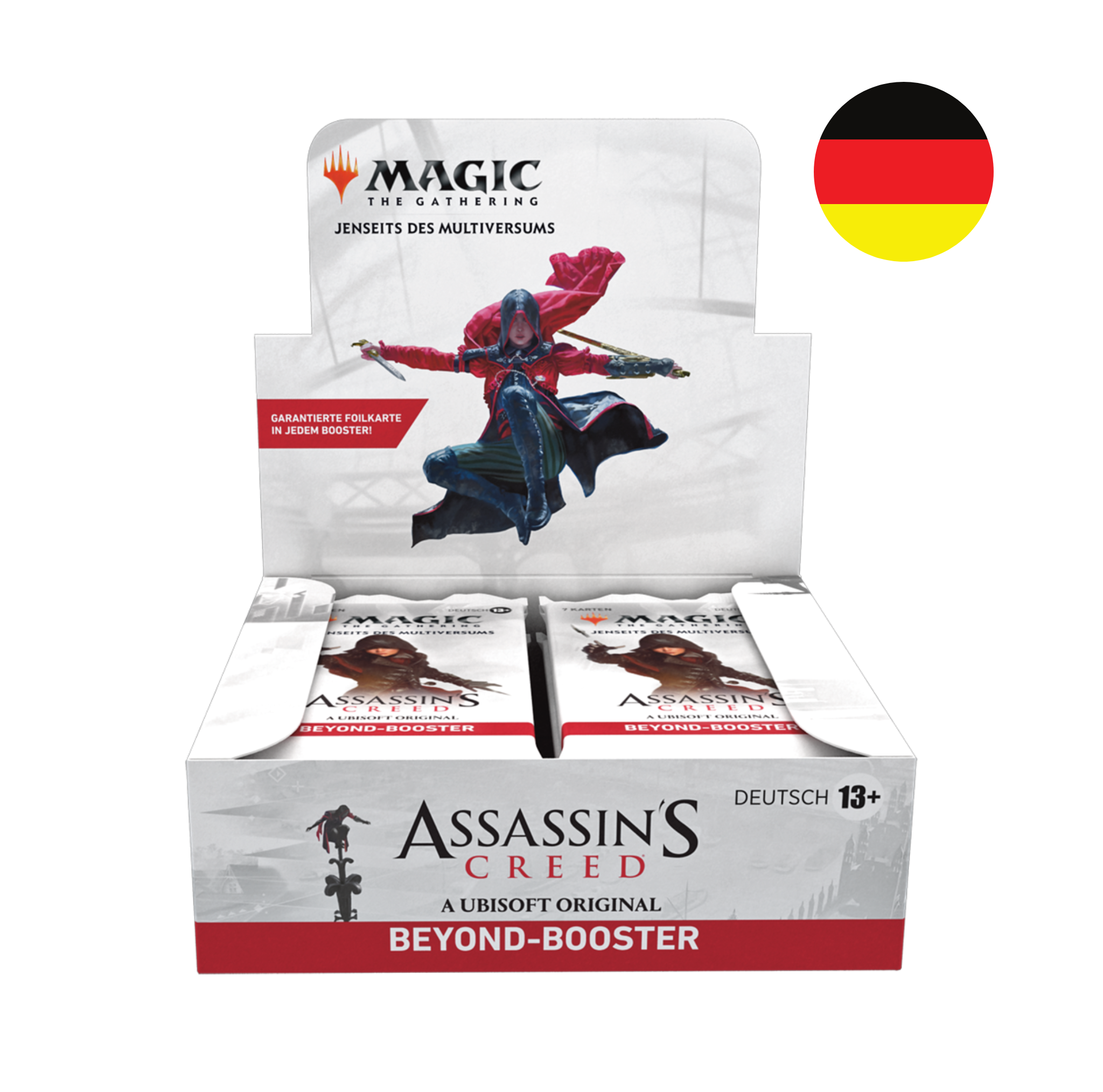 Magic: The Gathering - Jenseits des Multiversums: Assassin's Creed - Beyond-Booster-Display - DE