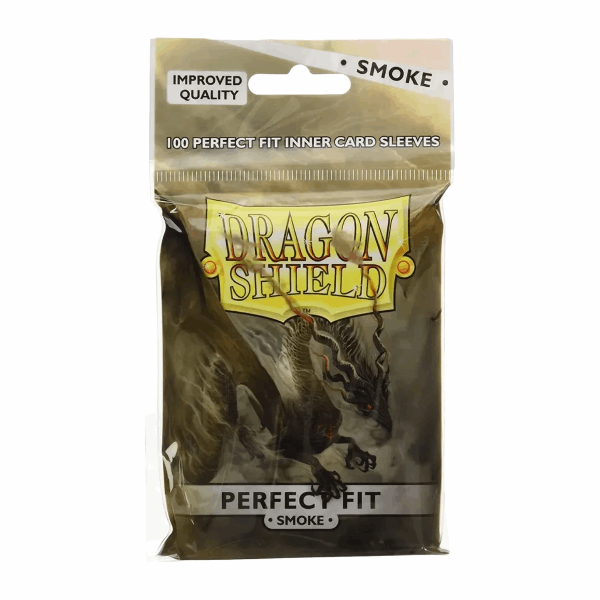 Dragon Shield Perfect Fit Sleeves - Clear/Smoke | 100stk