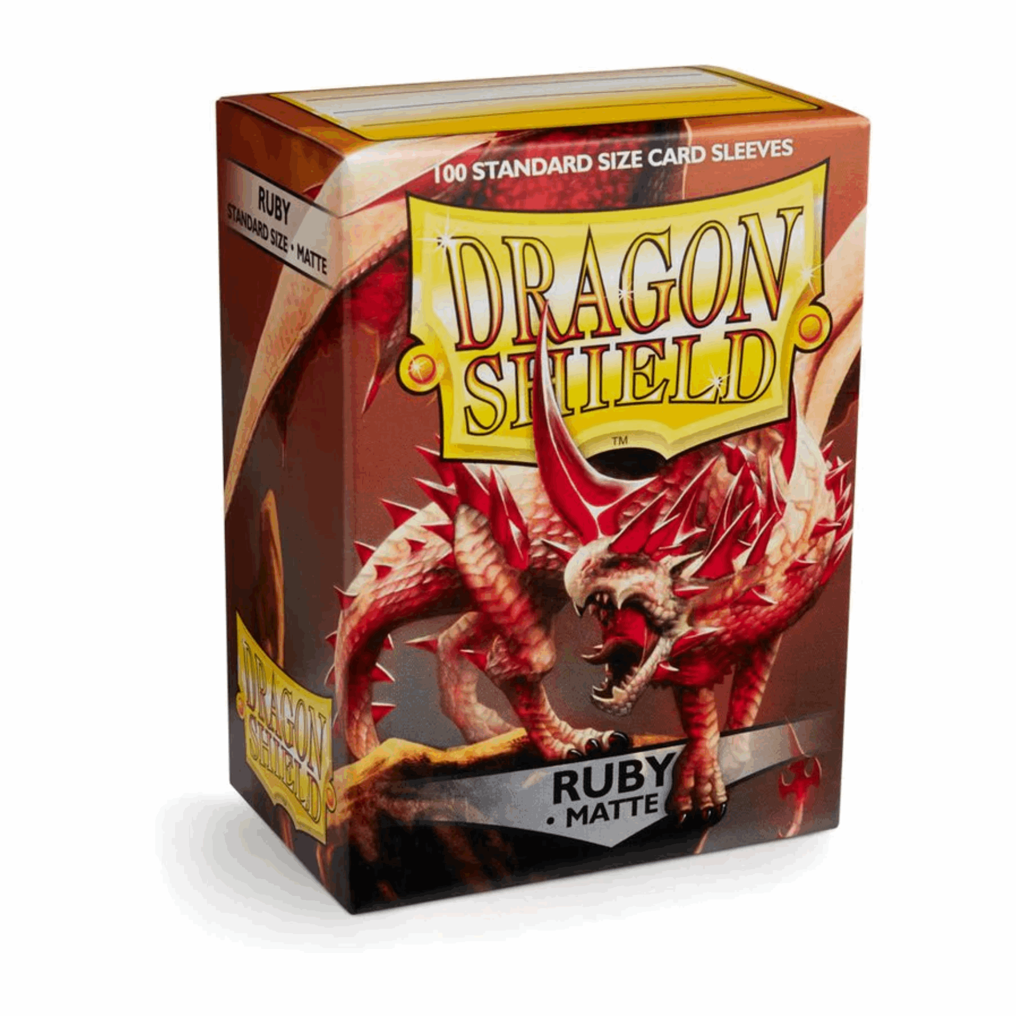 Dragon Shield Sleeves - Matte Standard Ruby | 100stk