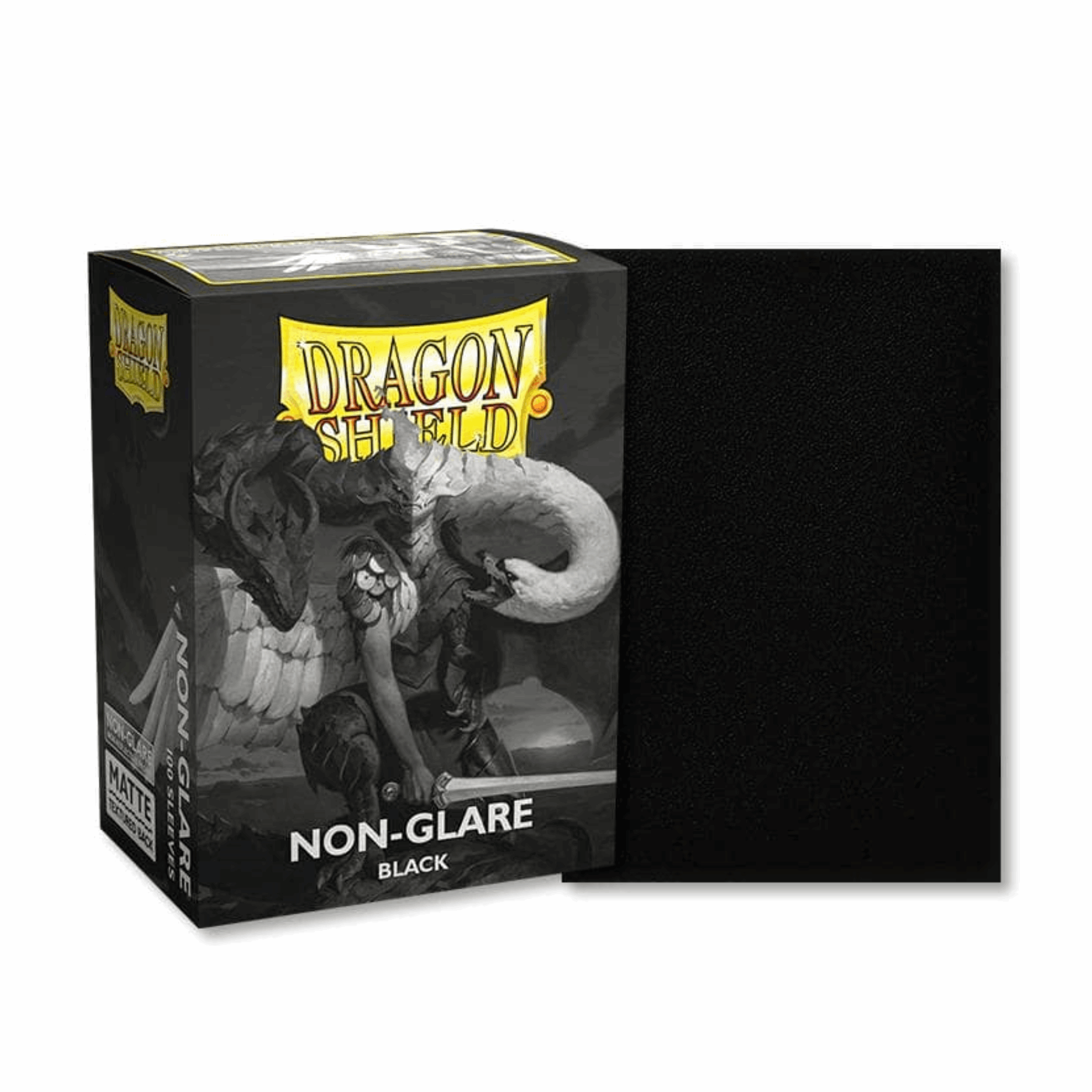 Dragon Shield Sleeves - Matte Standard Non-Glare V2 Black | 100stk