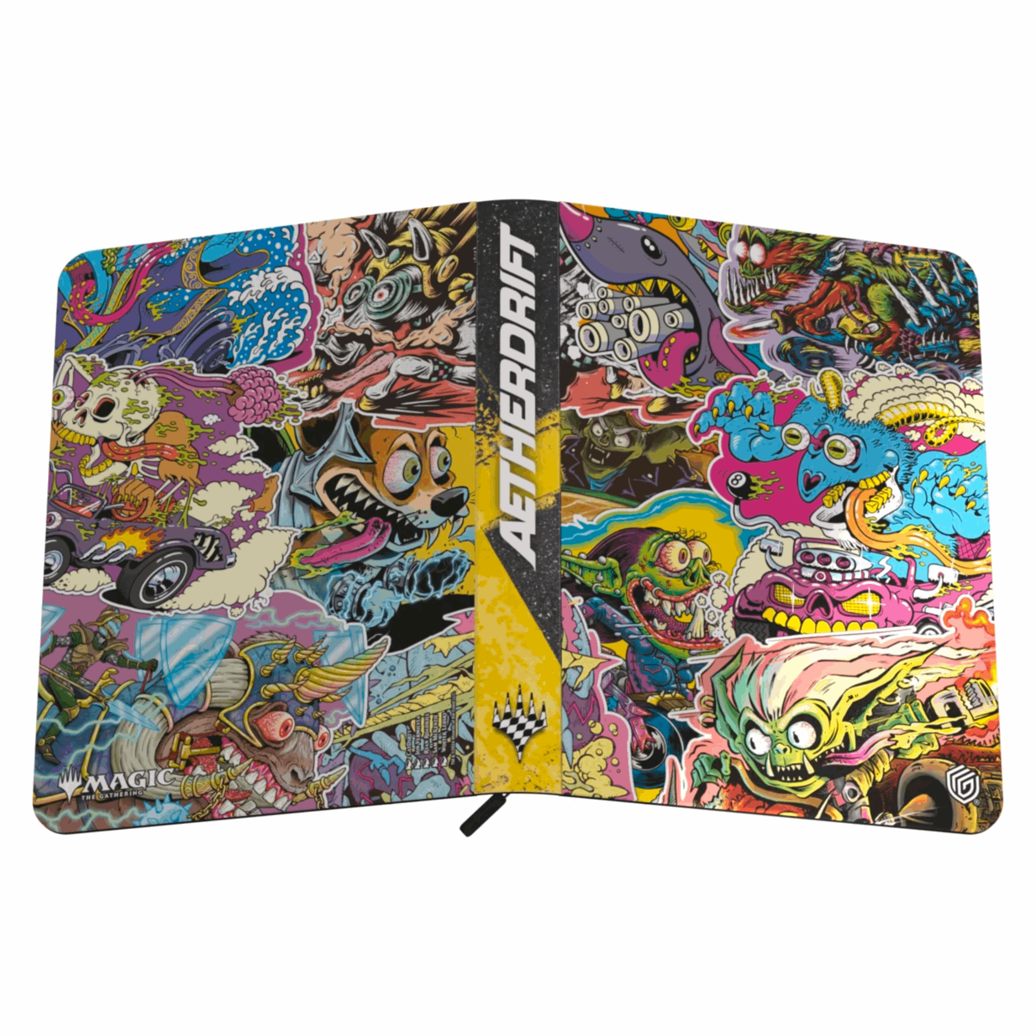 Ultimate Guard - Aetherdrift 9Pocket Zip Binder - Revved-Up Racers