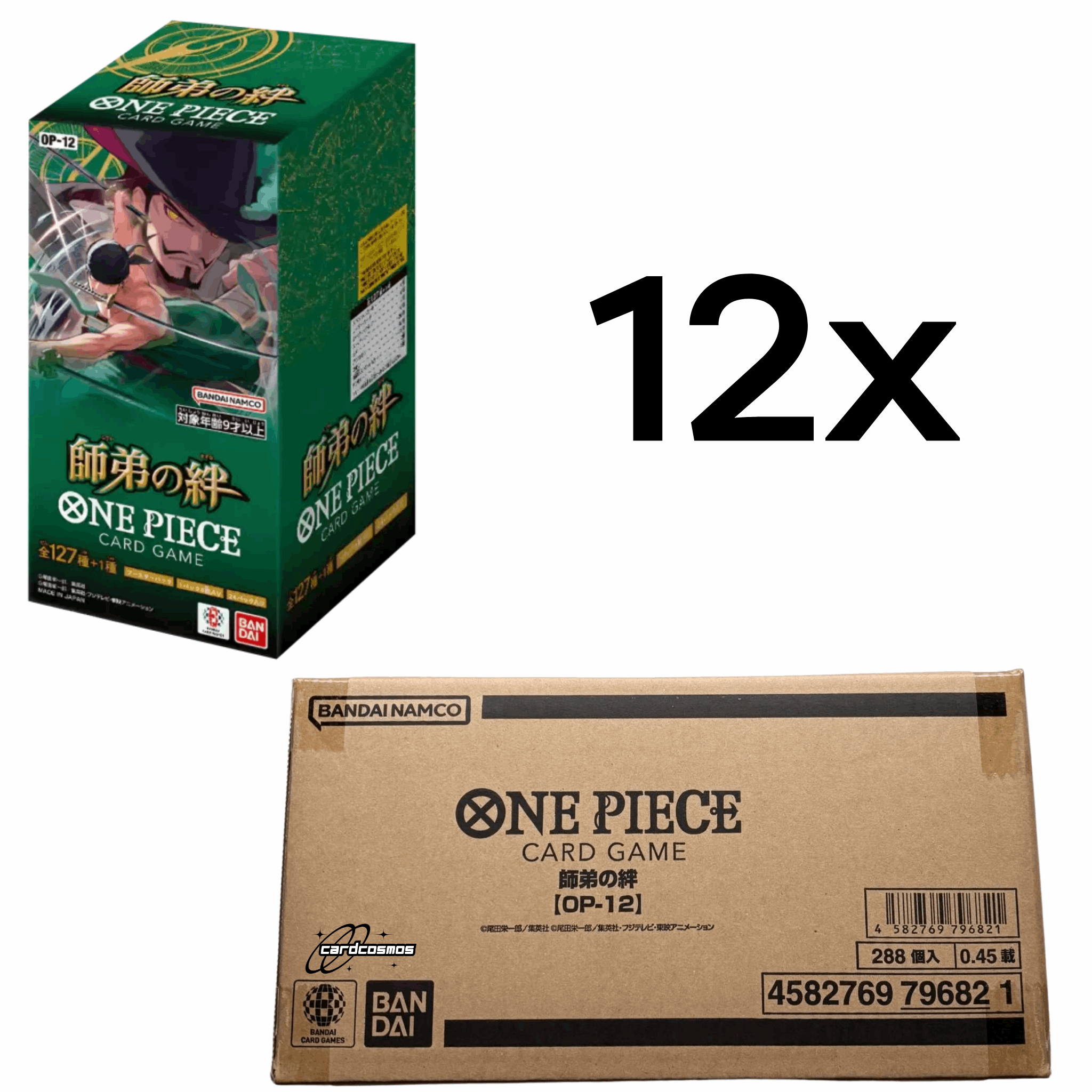 One Piece Card Game - OP12  Booster Display - JPN