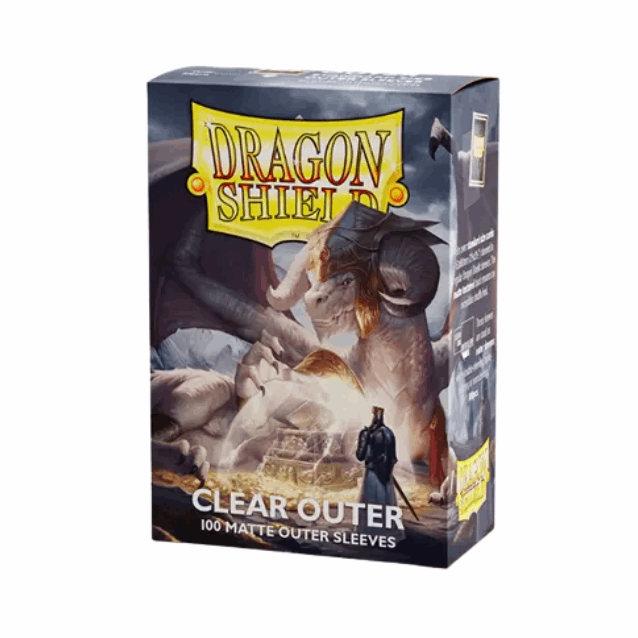Dragon Shield Outer Sleeves - Matte Clear | 100stk