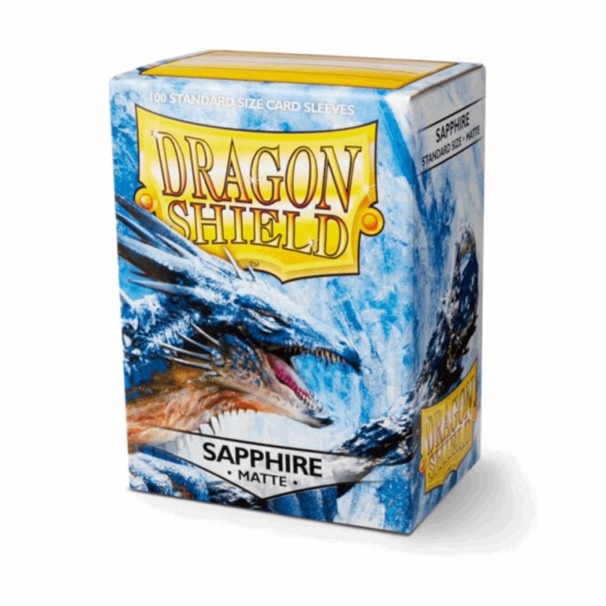 Dragon Shield Sleeves - Matte Standard Sapphire | 100stk
