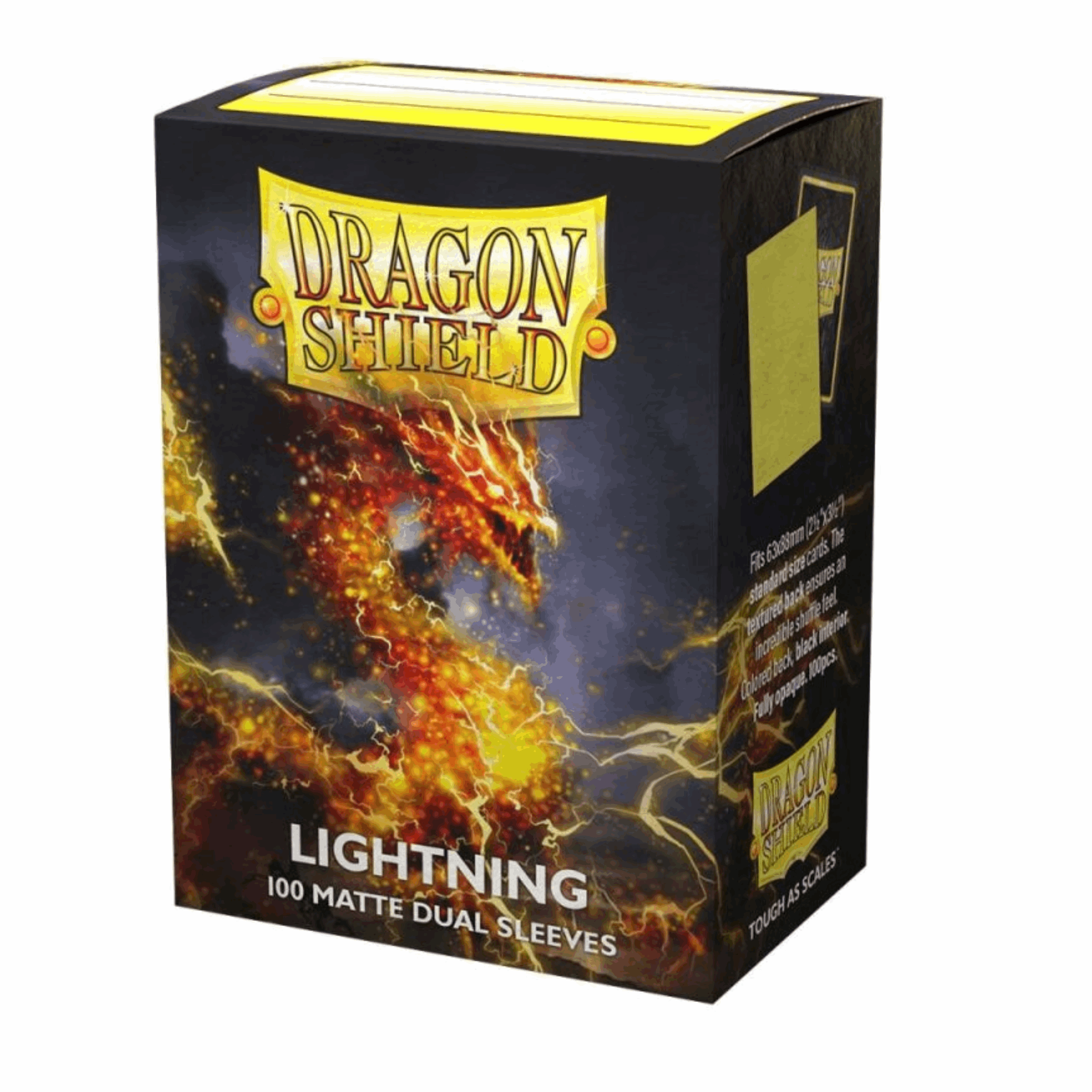 Dragon Shield Dual Sleeves - Matte Standard Lightning | 100stk