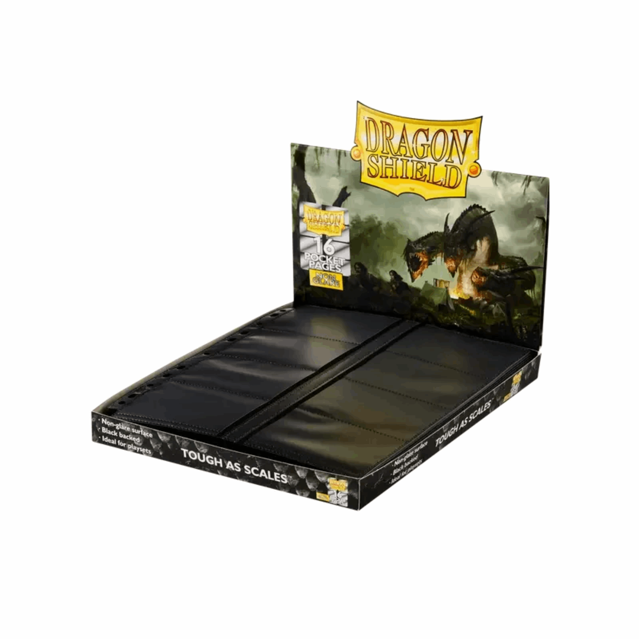 Dragon Shield 16 Pocket Pages Non-Glare - Standard Size | 50 Pages
