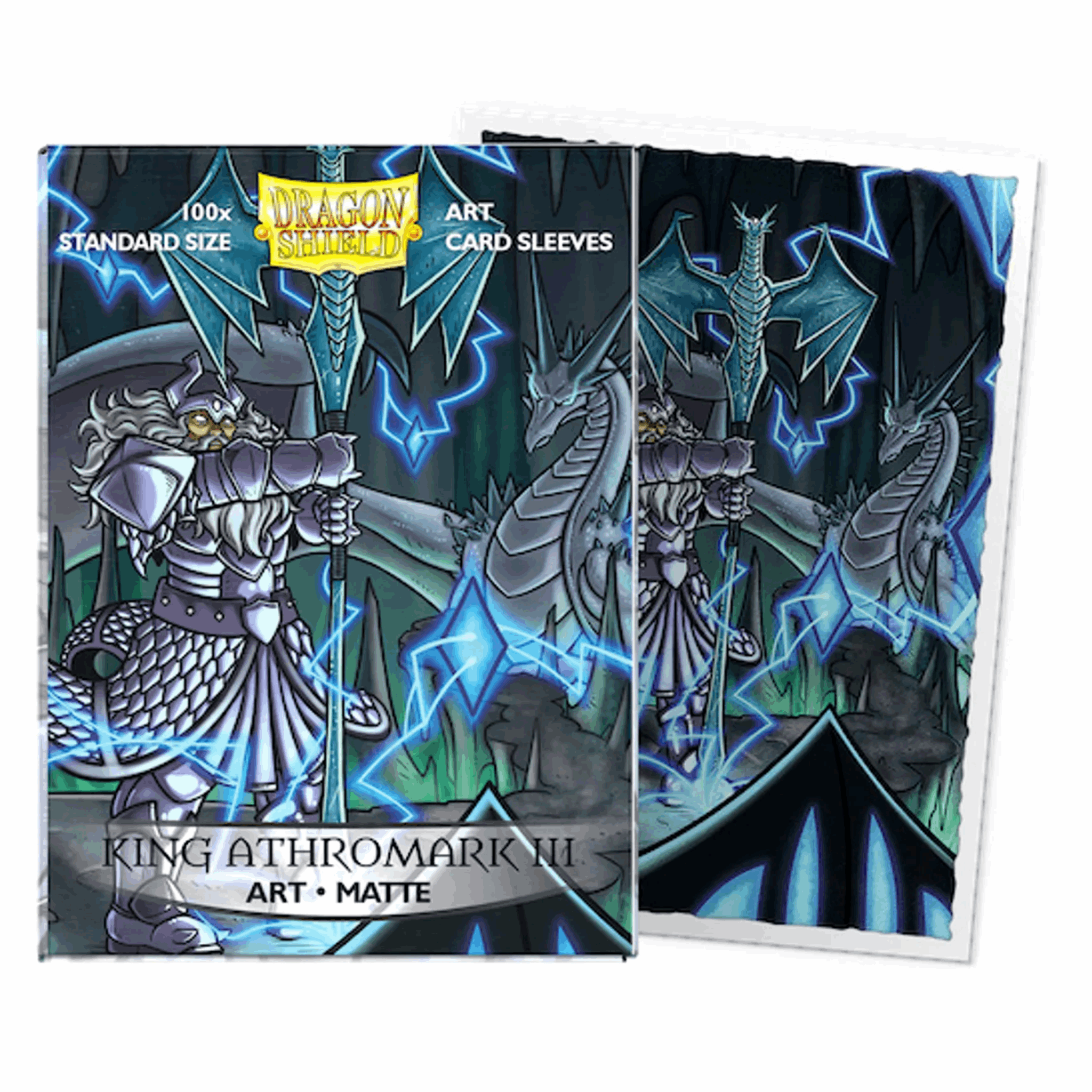 Dragon Shield Art Sleeves - Matte  King Athromark III | 100stk