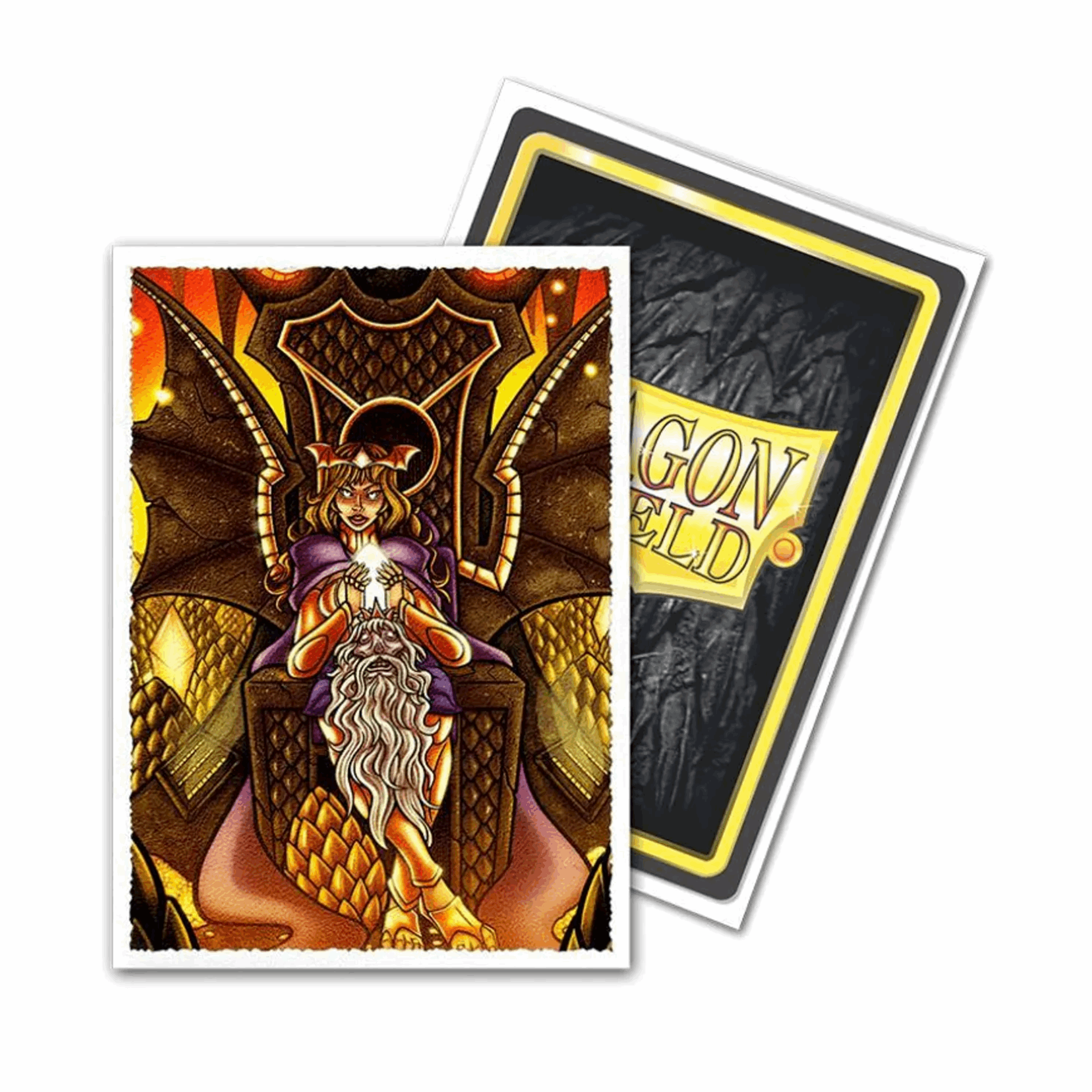 Dragon Shield Art Sleeves - Matte Queen Athromark | 100stk