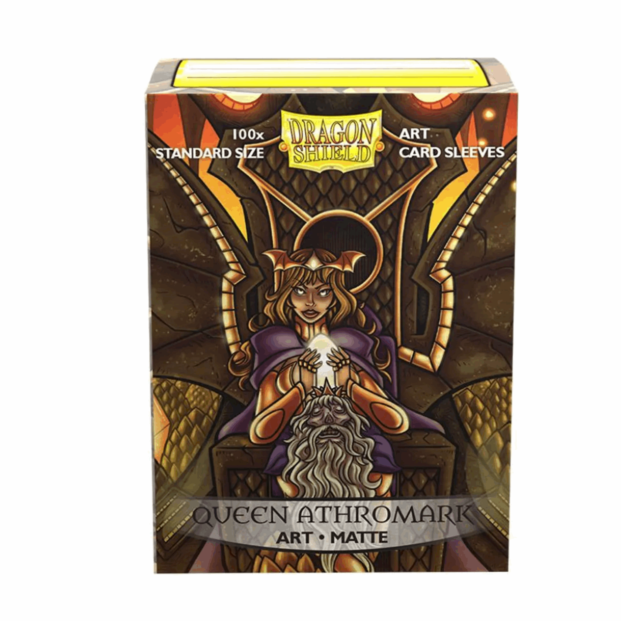 Dragon Shield Art Sleeves - Matte Queen Athromark | 100stk