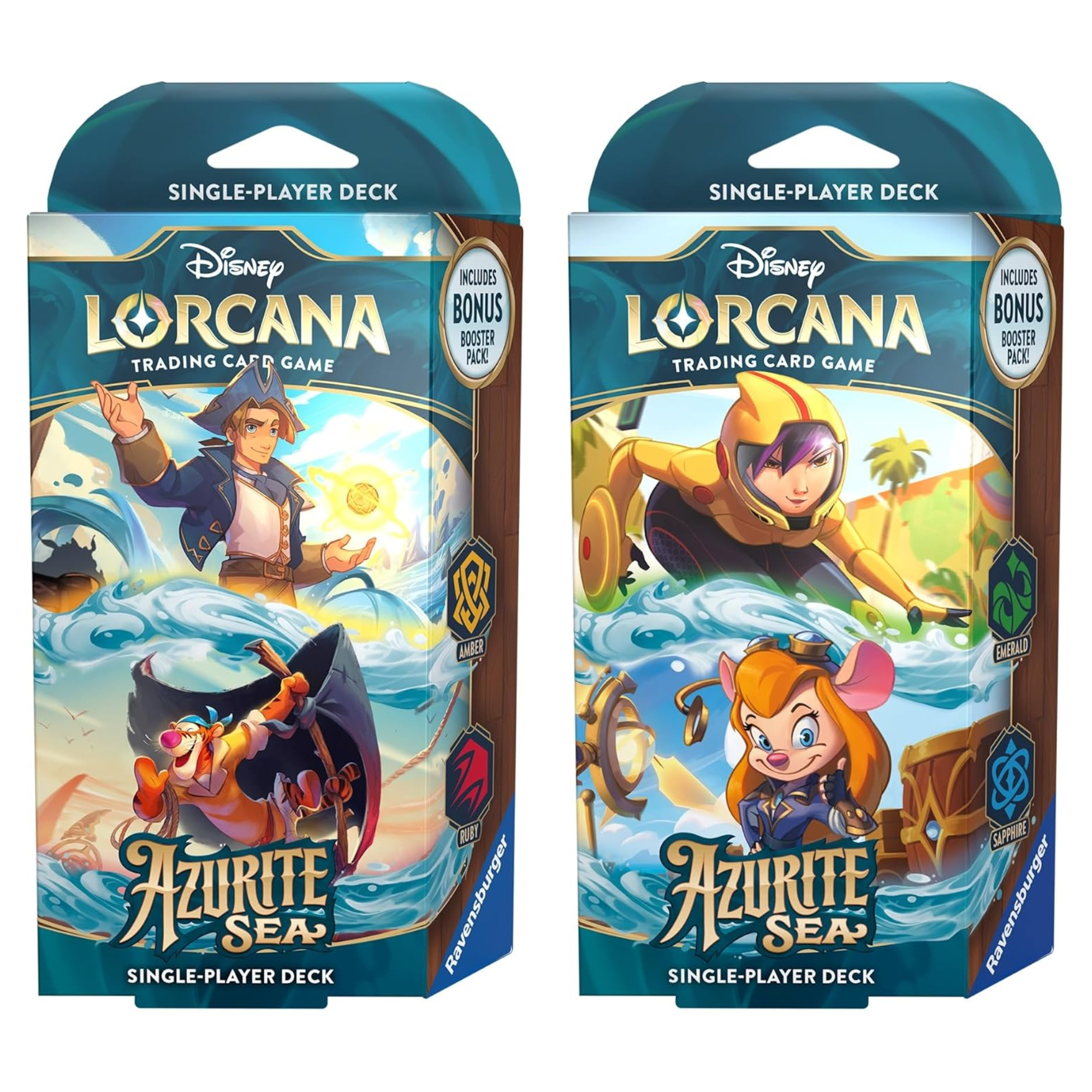 Disney Lorcana - Azurite Sea Starter Deck Display - EN - Cardcosmos