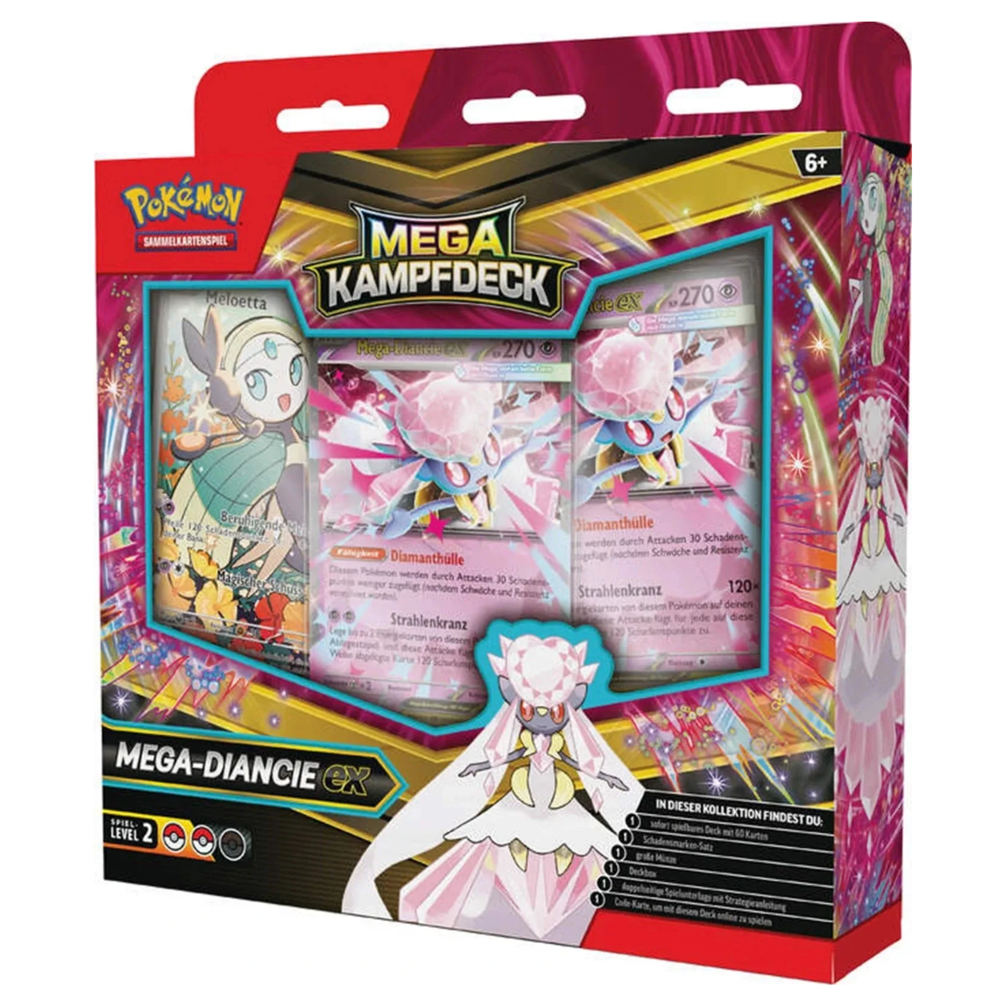 Pokémon - Mega Diancie ex Mega Kampfdeck - DE