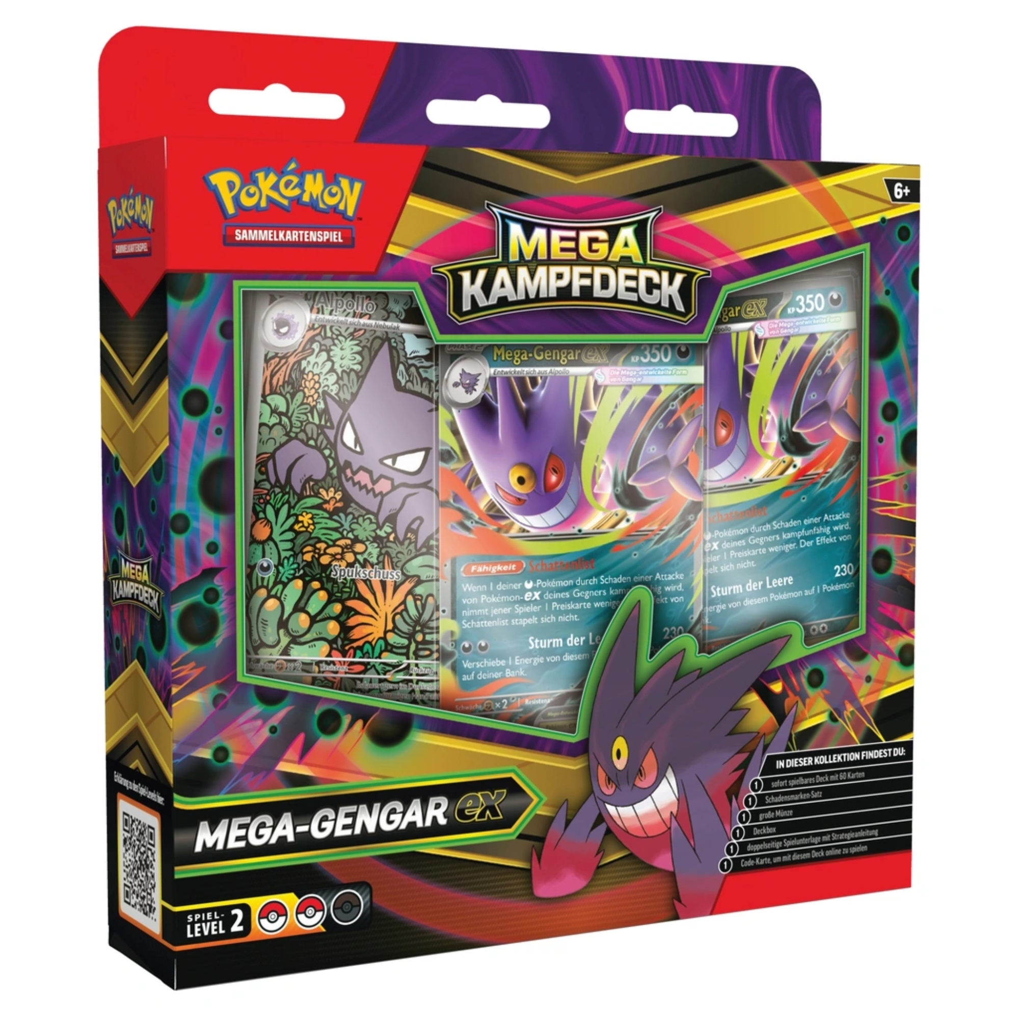 Pokémon - Mega Gengar ex Mega Kampfdeck - DE