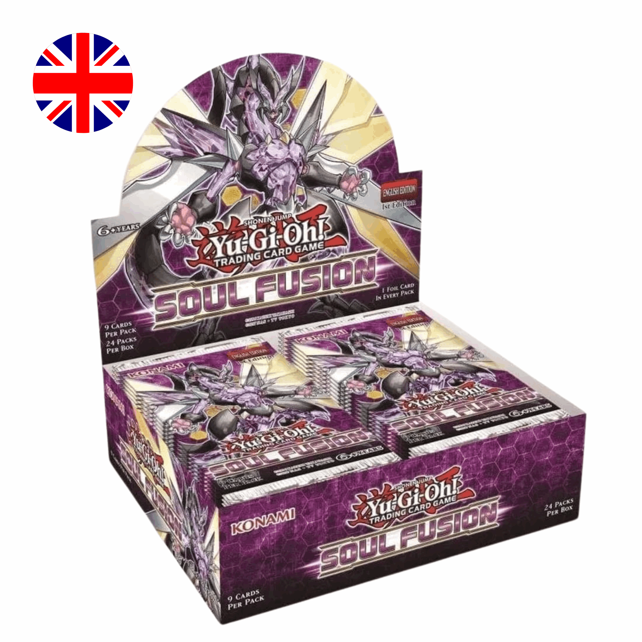YuGiOh! Soul Fusion Booster Display 1st Edition - EN