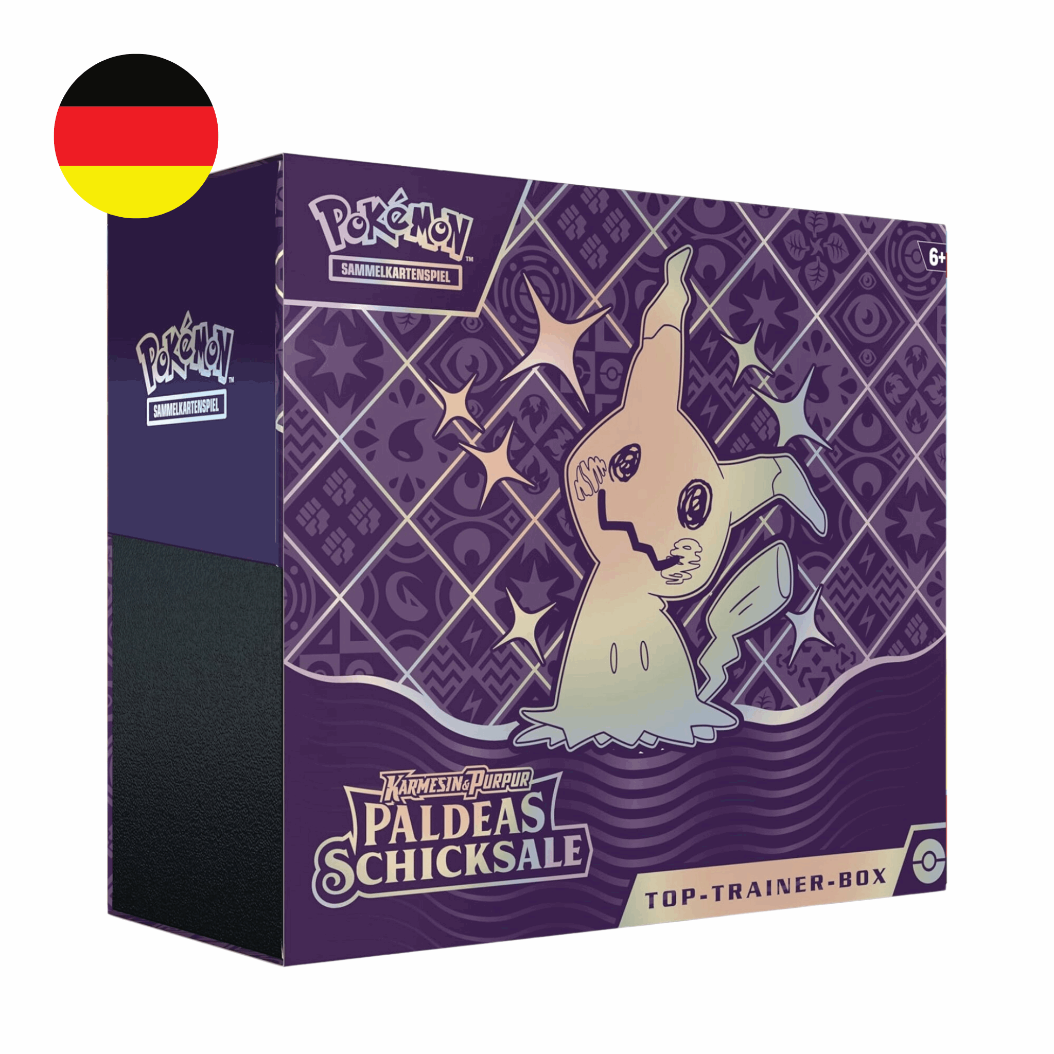 Pokémon -  Karmesin & Purpur: Paldeas Schicksale Top Trainer Box - DE - CardCosmos