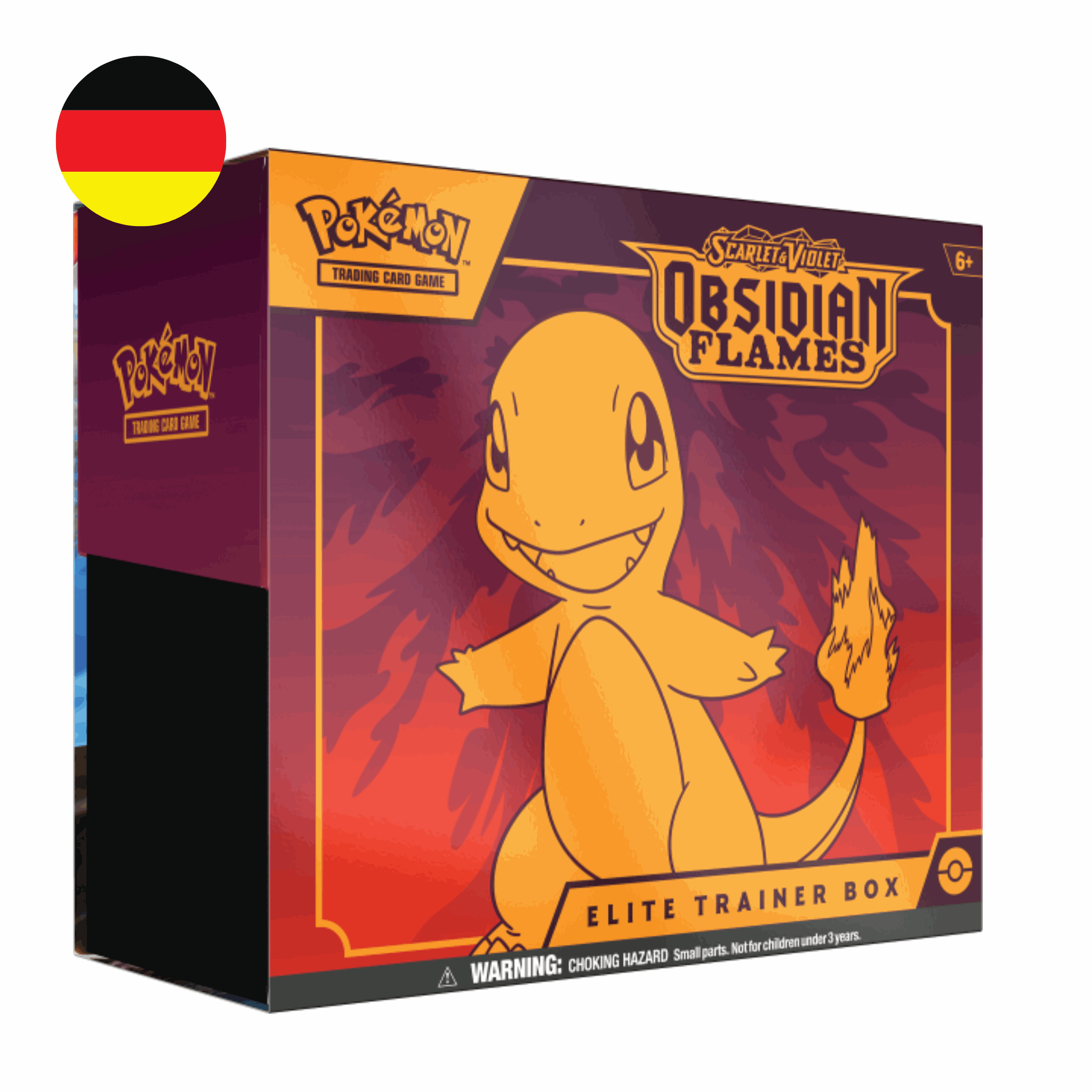 Pokémon - Scarlet & Violet: Obsidian Flammen Top Trainer Box - DE - CardCosmos