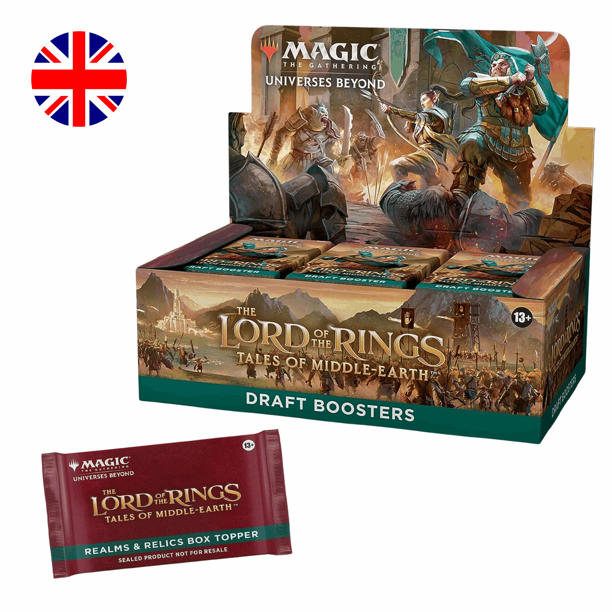 Magic: The Gathering - Lord of The Rings: Tales of Middle-Earth Draft Booster Box - EN - CardCosmos