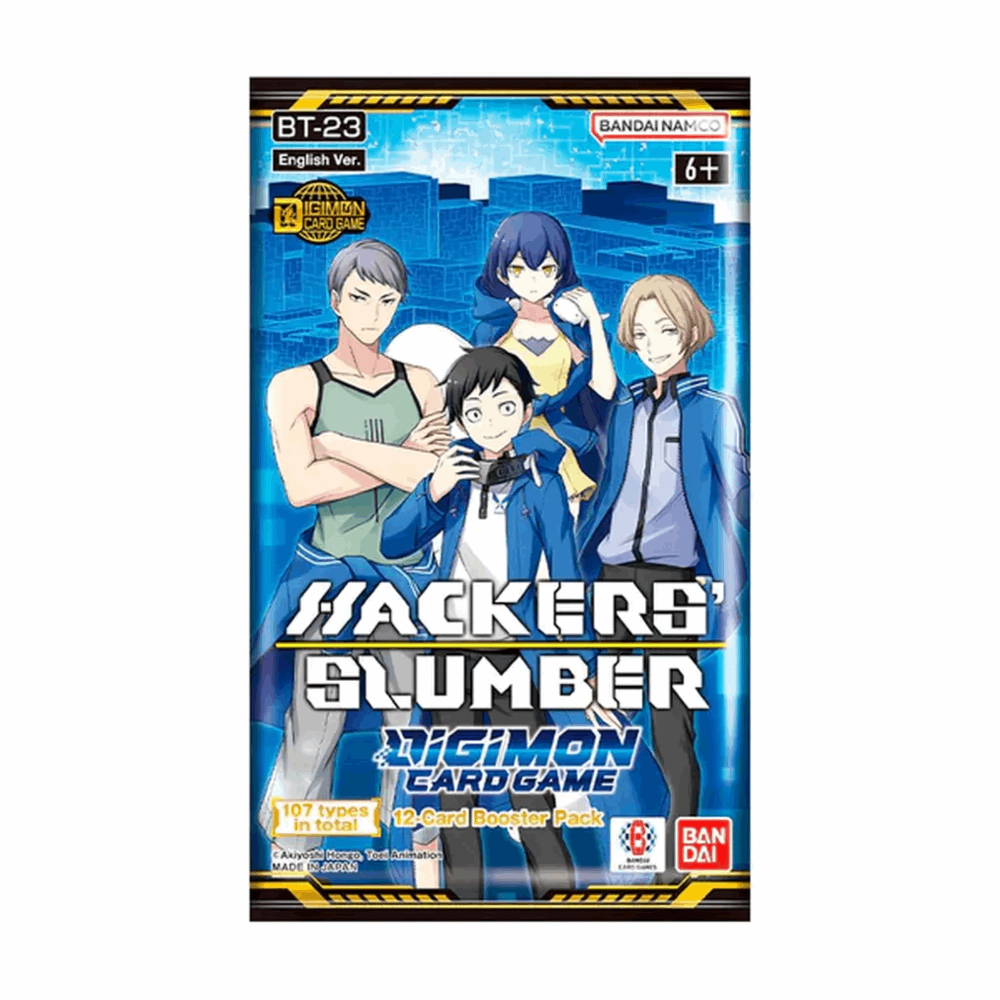 Digimon - Hacker's Slumber BT23 Booster Display - EN Booster pack