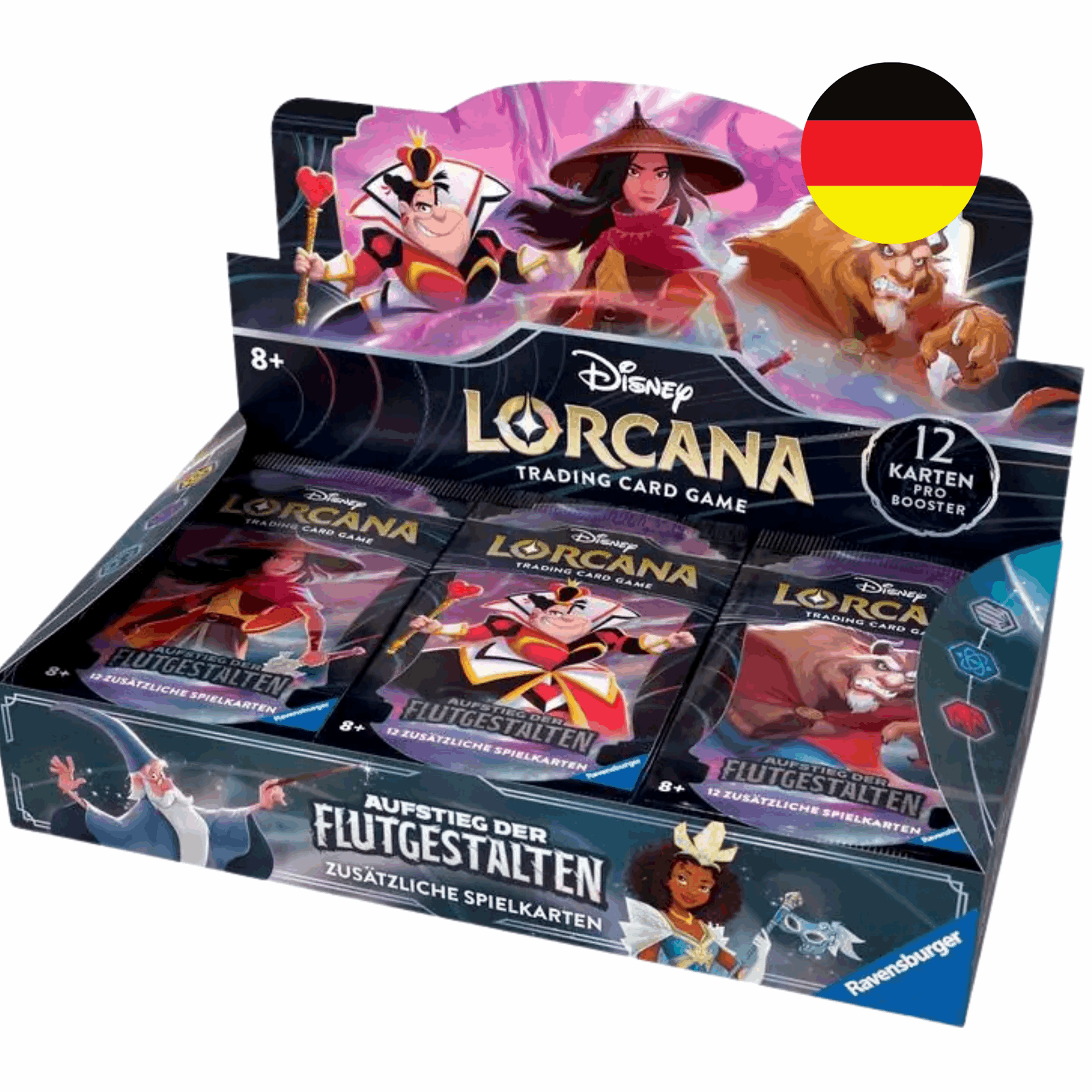 Disney Lorcana - Aufstieg der Flutgestalten Booster Display - DE - cardcosmos