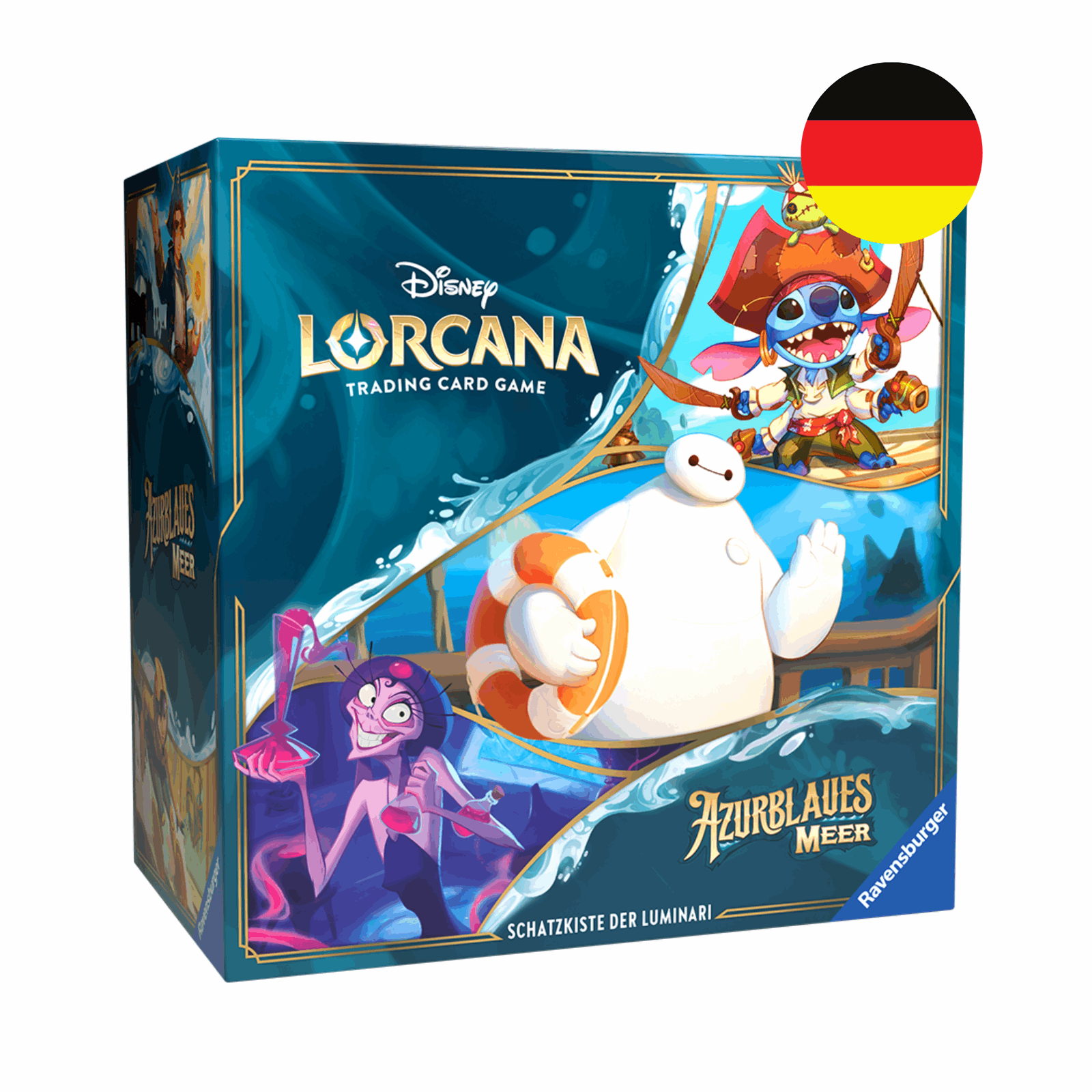 Disney Lorcana - Azurblaues Meer Schatzkiste der Luminari - DE - cardcosmos
