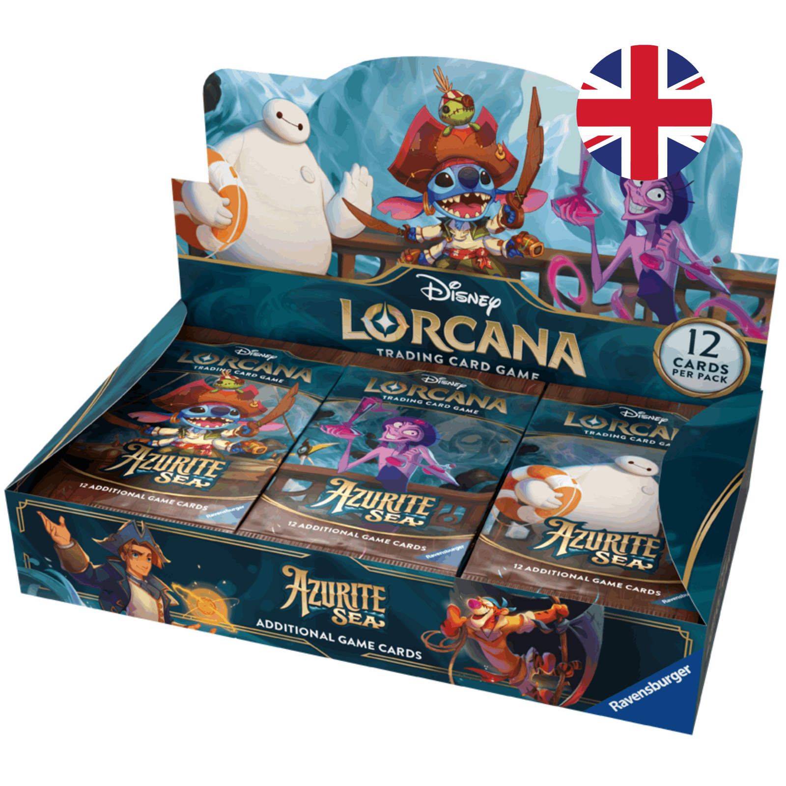 Disney Lorcana - Azurite Sea Booster Display - EN - cardcosmos