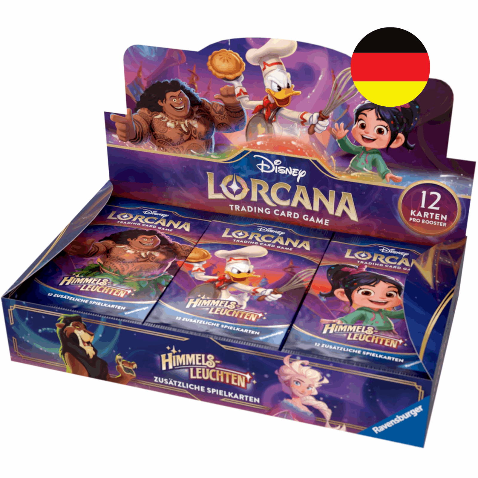Disney Lorcana - Himmelsleuchten Booster Display - DE - cardcosmos