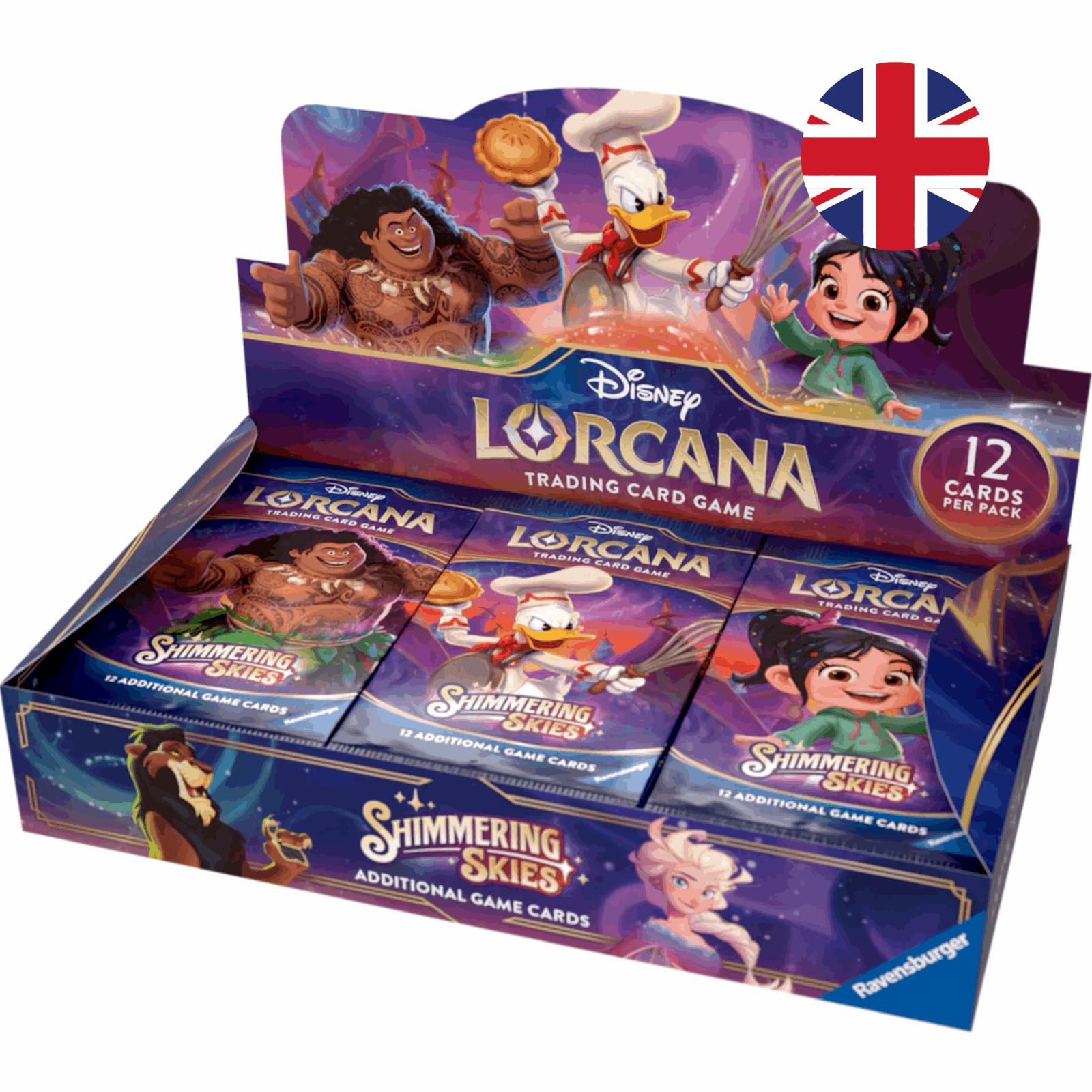 Disney Lorcana - Shimmering Skies Booster Display - EN - cardcosmos