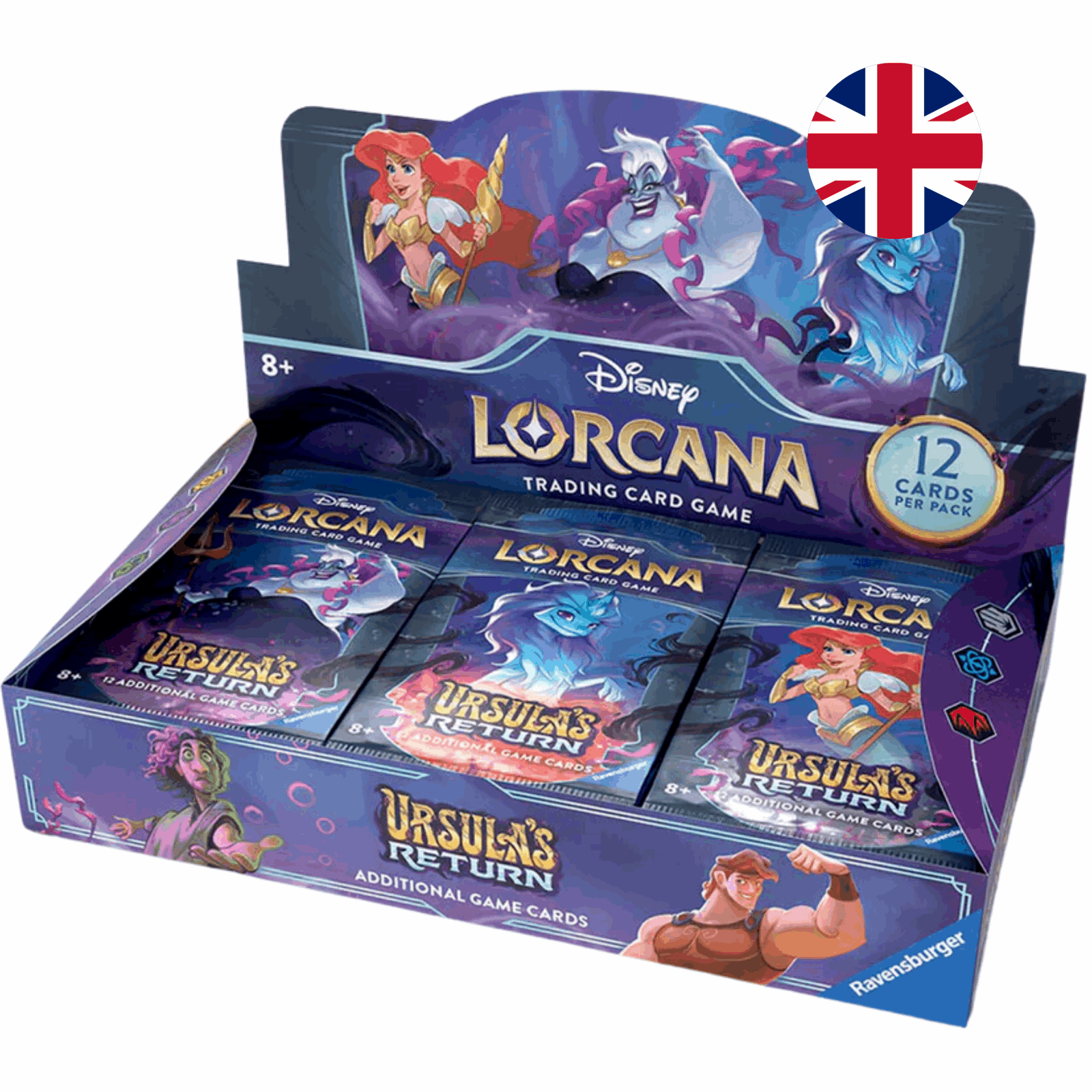 Disney Lorcana - Ursulas Return Booster Display - EN - cardcosmos