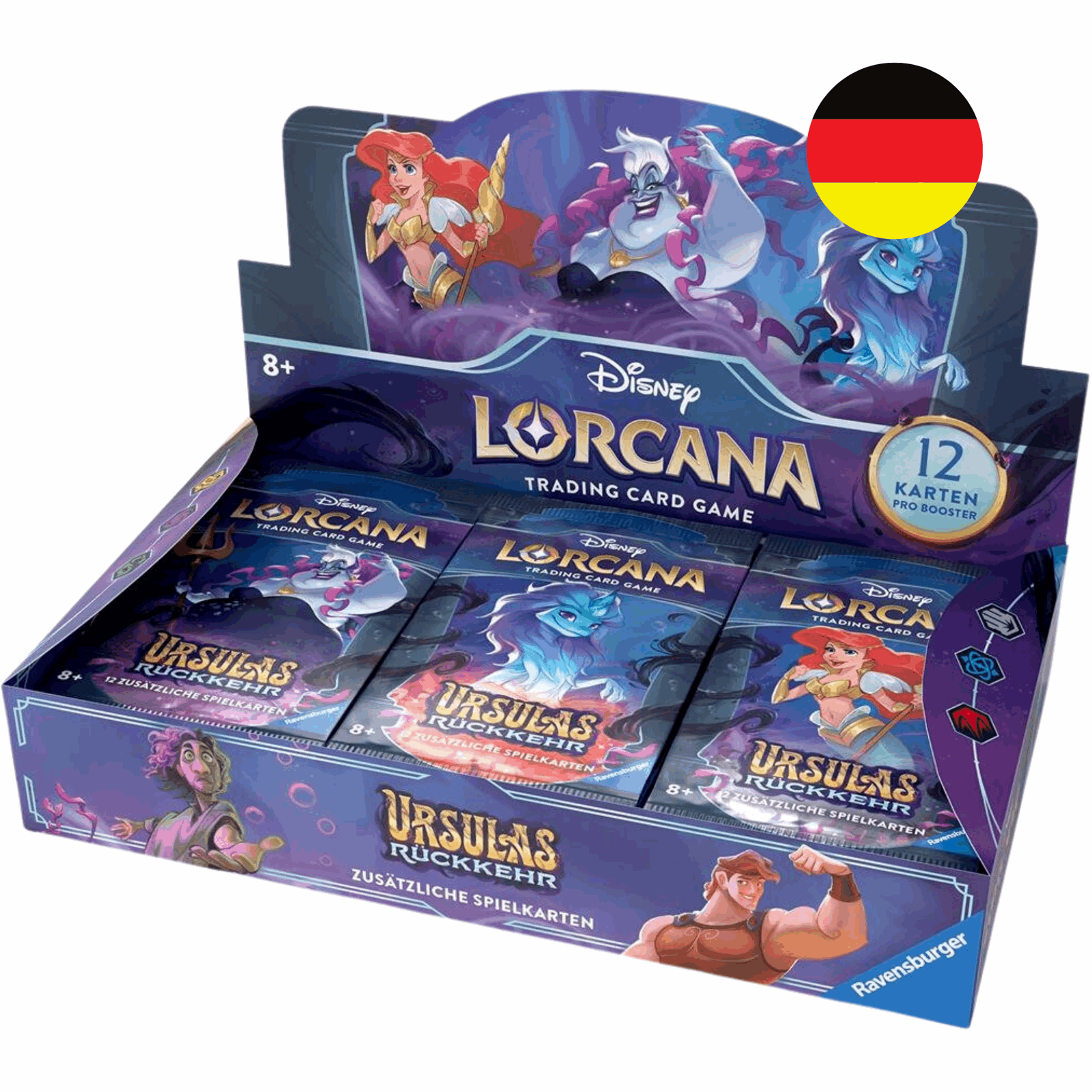 Disney Lorcana - Ursulas Rückkehr Booster Display - DE - cardcosmos