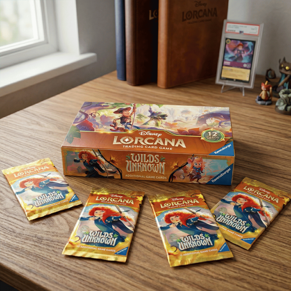 Disney Lorcana - Présentoir de boosters Wilds Unknown - EN