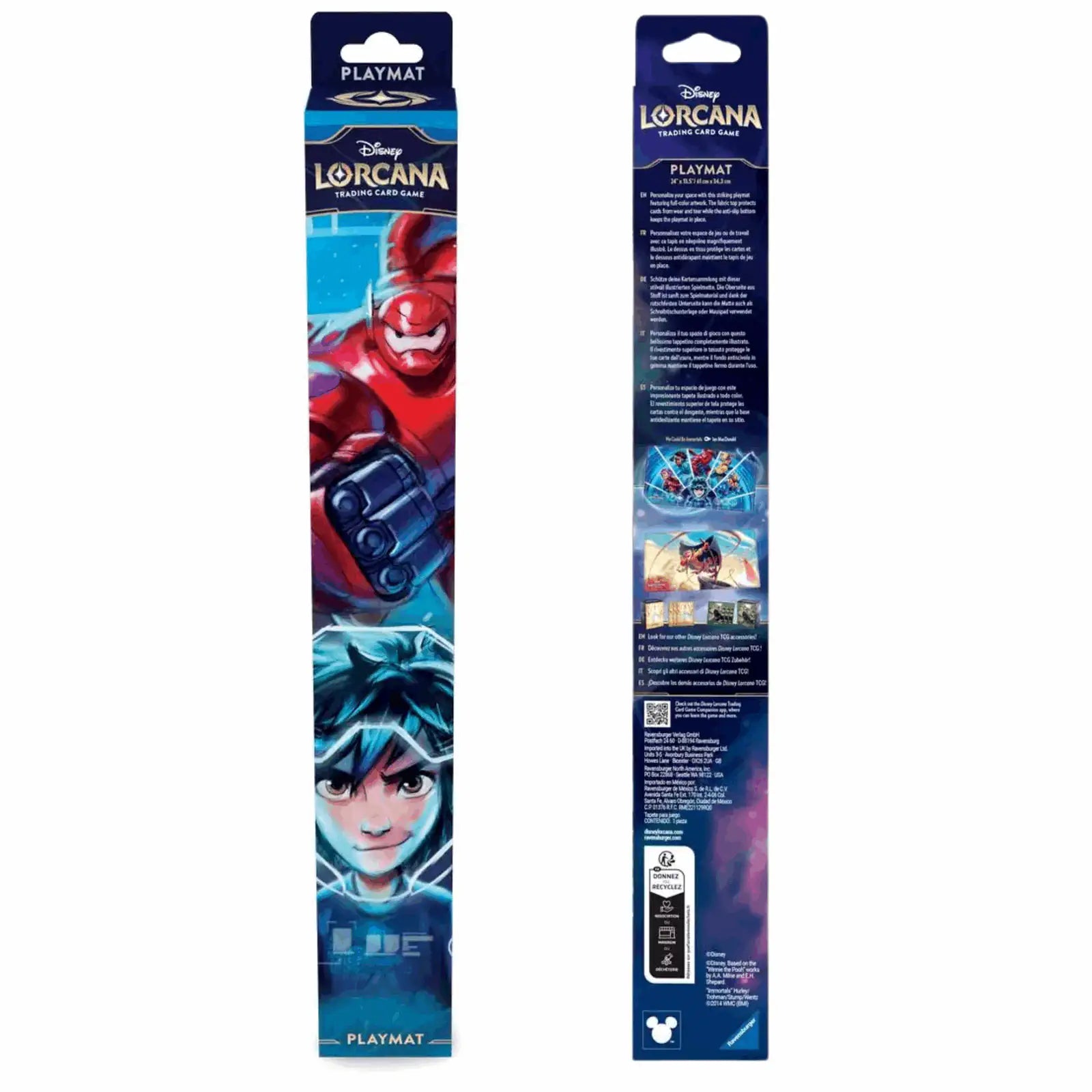 Disney Lorcana - Archazias Insel Spielmatte Baymax We Could Be Immortals