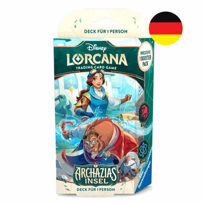 Disney Lorcana - Archazias Insel Starter Deck - Rubin / Saphir - DE - cardcosmos