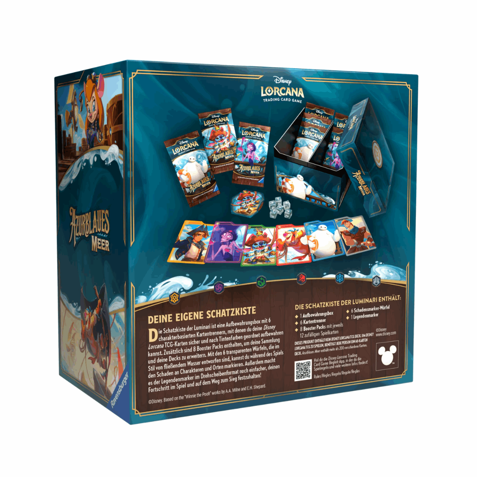 Disney Lorcana - Azurblaues Meer Schatzkiste der Luminari - DE - cardcosmos