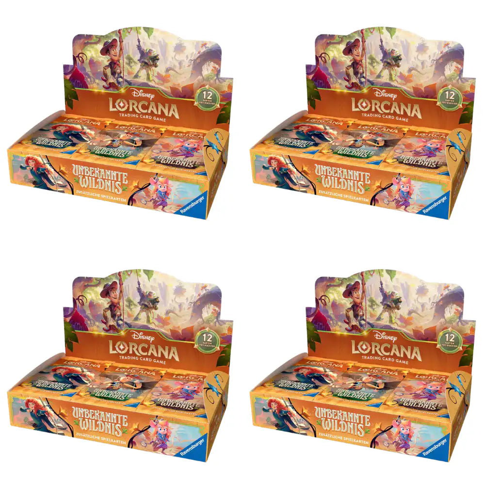 Disney Lorcana - Unbekannte Wildnis Booster Display - DE