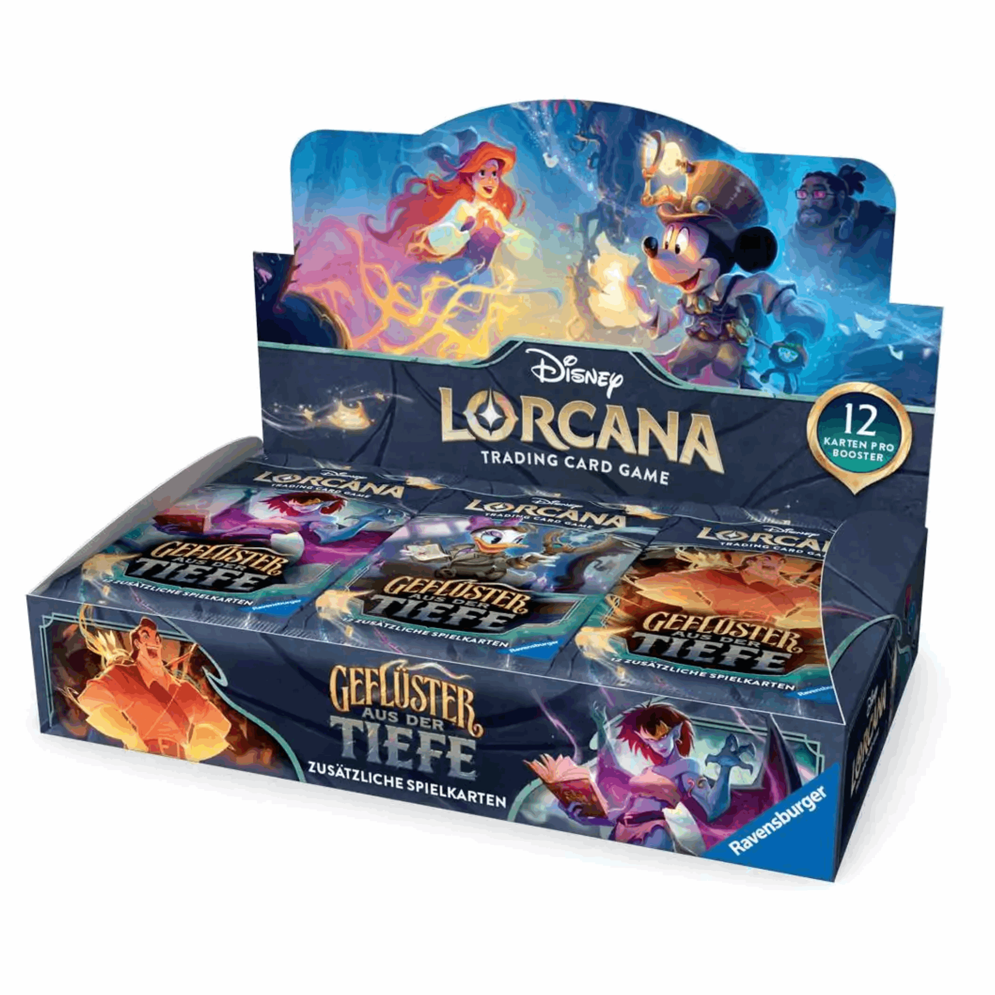 Disney Lorcana - Geflüster aus der Tiefe Booster Display - DE