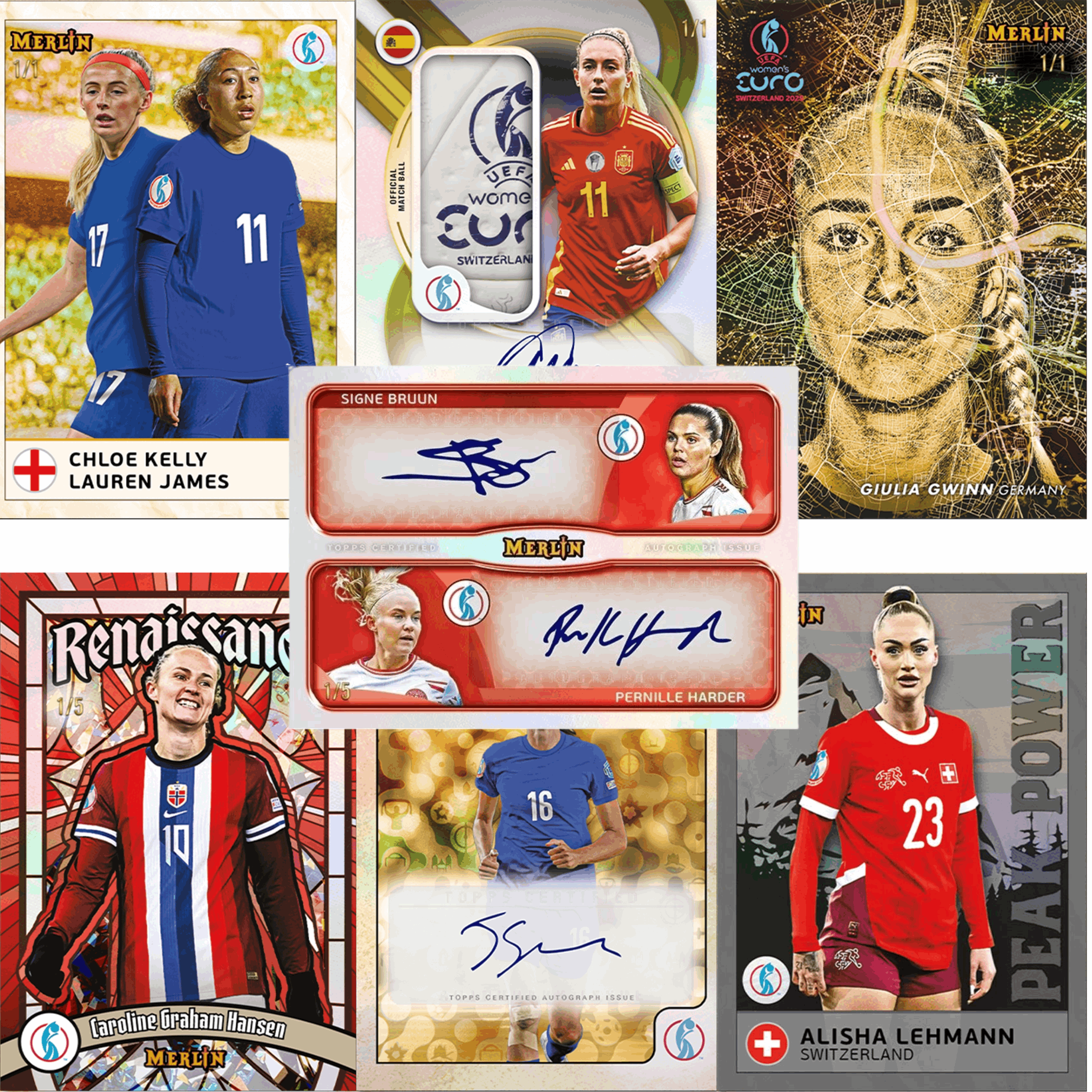 Topps - Merlin UEFA Womens Euros 2025 Hobby Box - EN