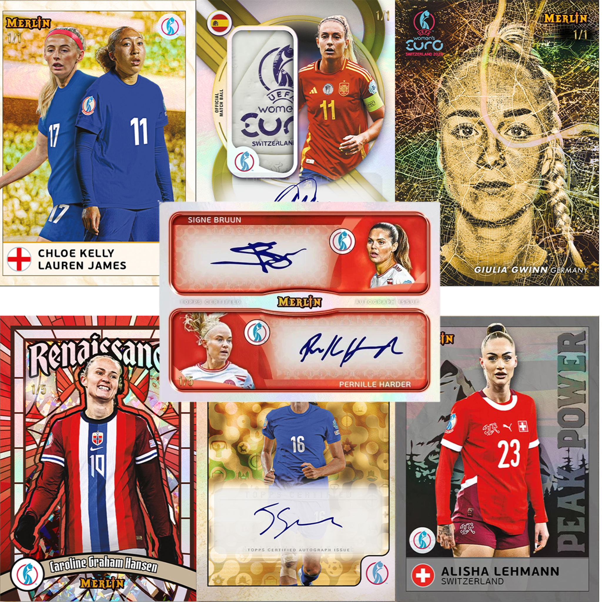 Topps - Merlin UEFA Womens Euros 2025 Hobby Box - EN