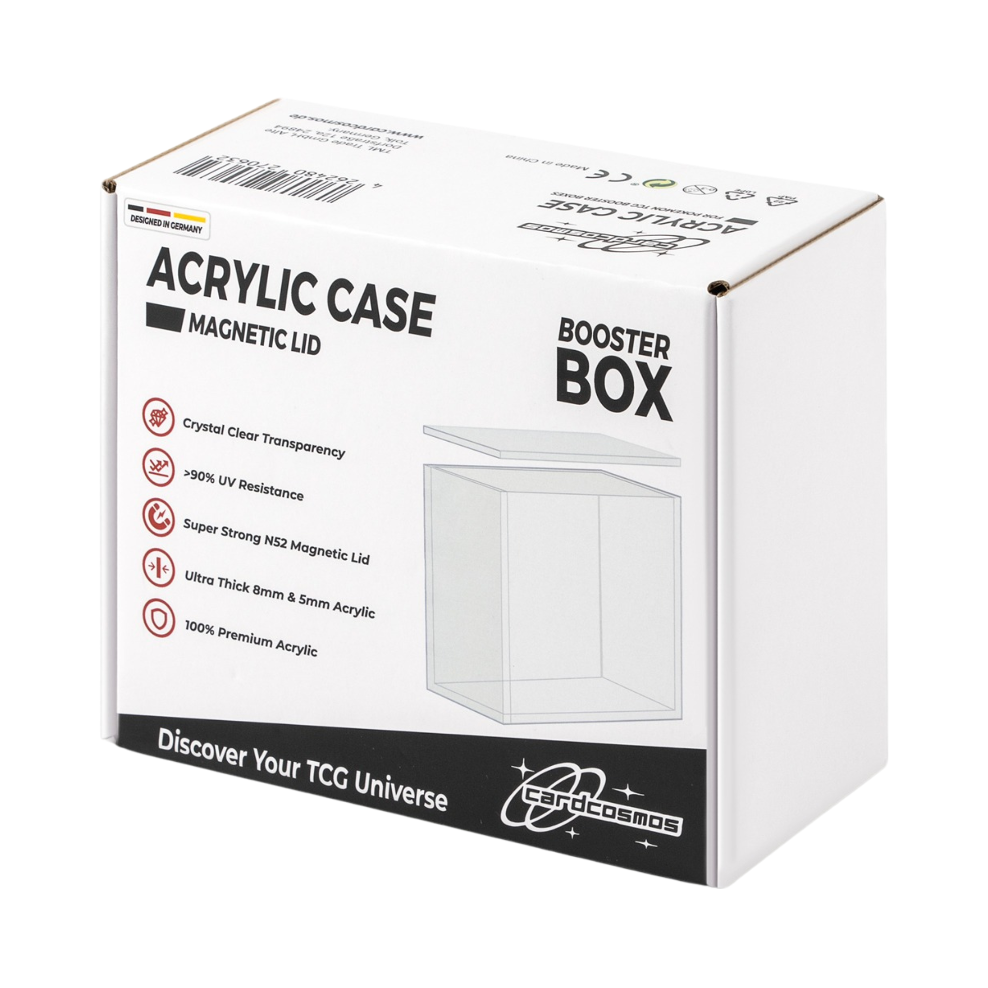 Cardcosmos - Coffret de boosters Pokémon en acrylique