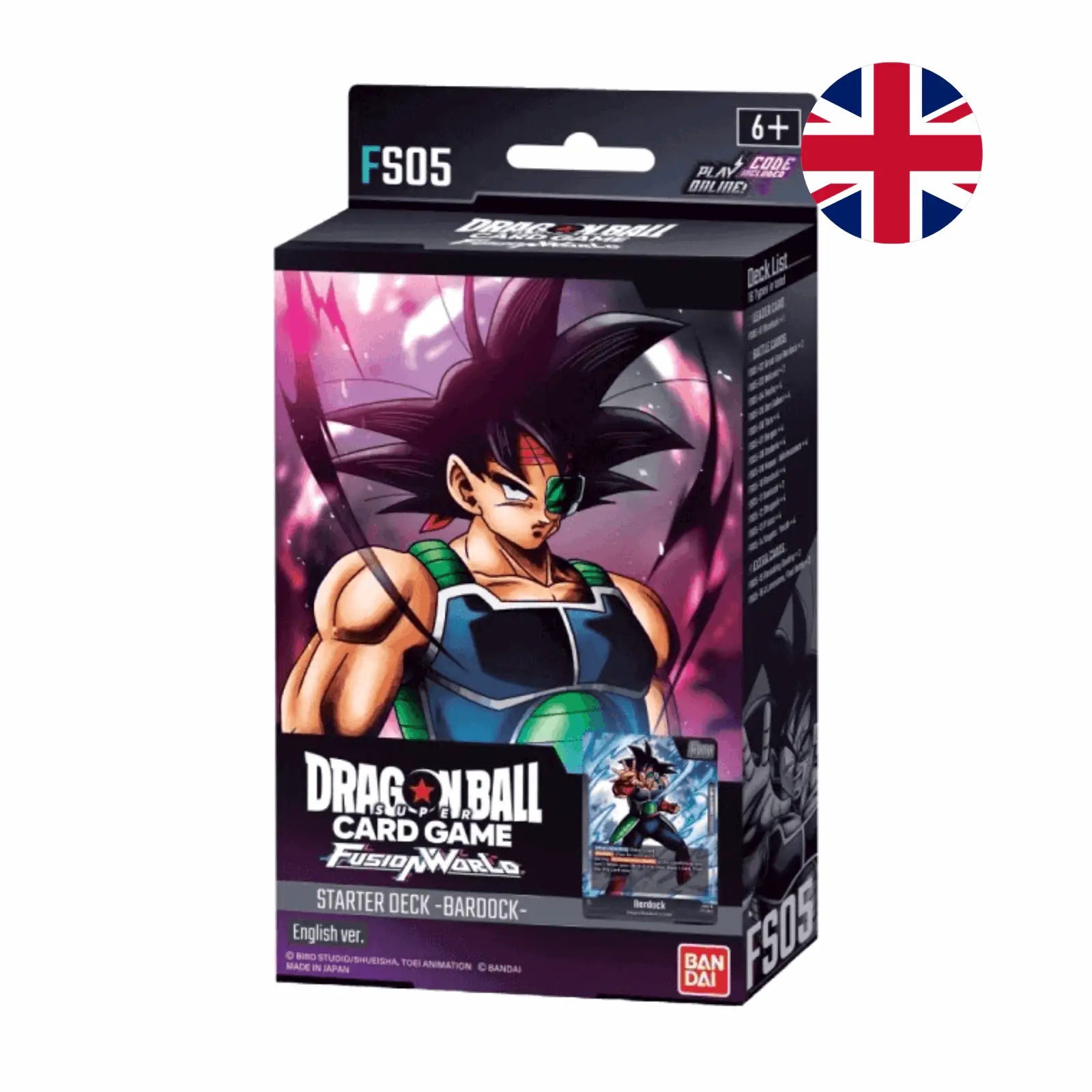 Dragon Ball Super Card Game - Fusion World - Starter Deck FS05 - EN