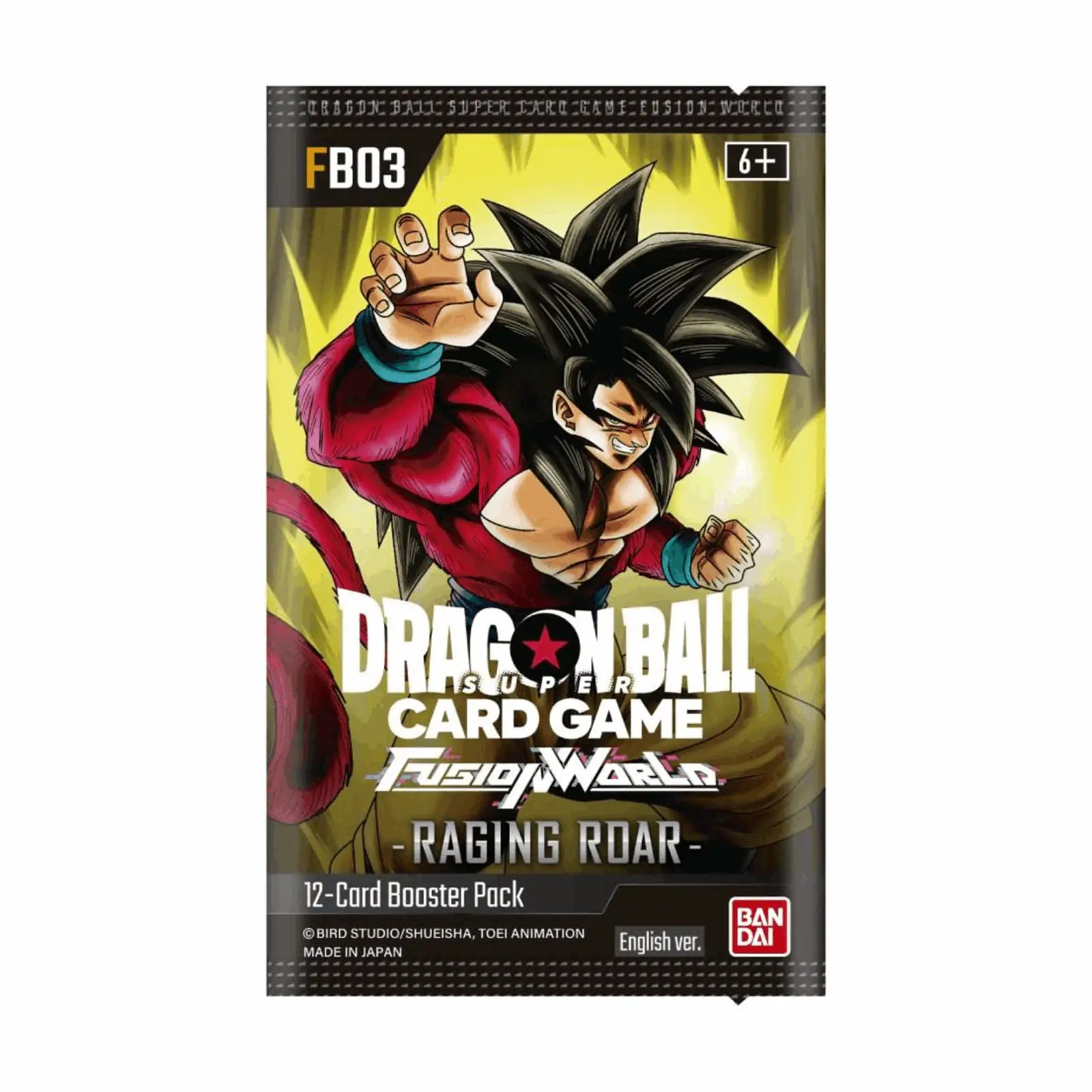 Dragon Ball Super Card Game - Raging Roar Fusion World - FB03 Booster Display - EN