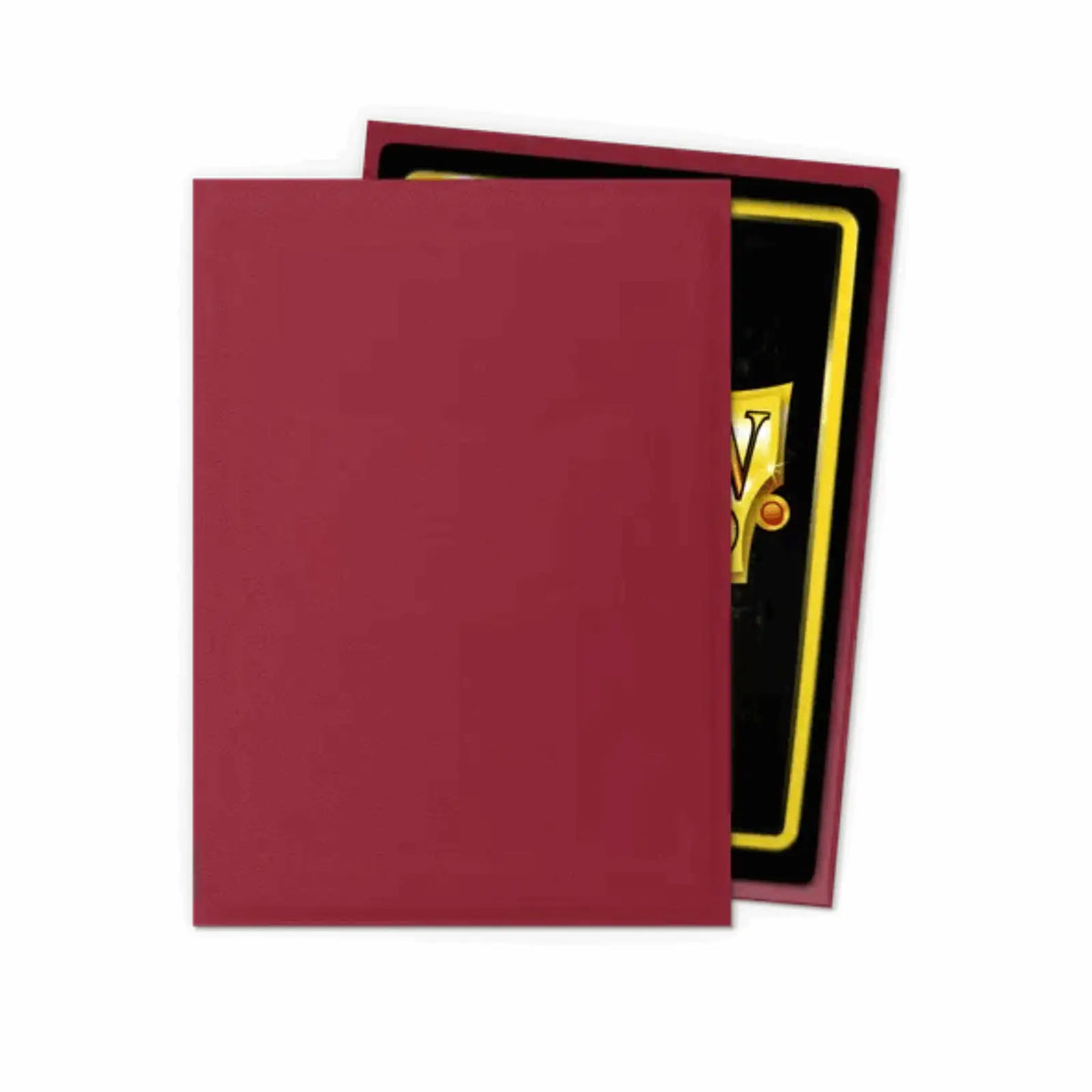 Dragon Shield Sleeves - Matte Standard Blood Red | 100stk