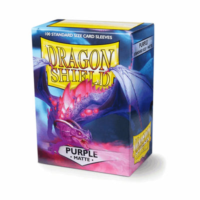 Dragon Shield Sleeves - Matte Standard Purple | 100stk