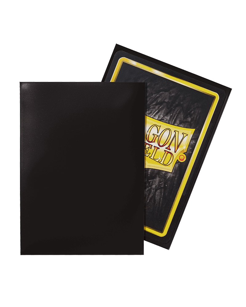 Dragon Shield Sleeves - Classic Black | 100stk Hülle