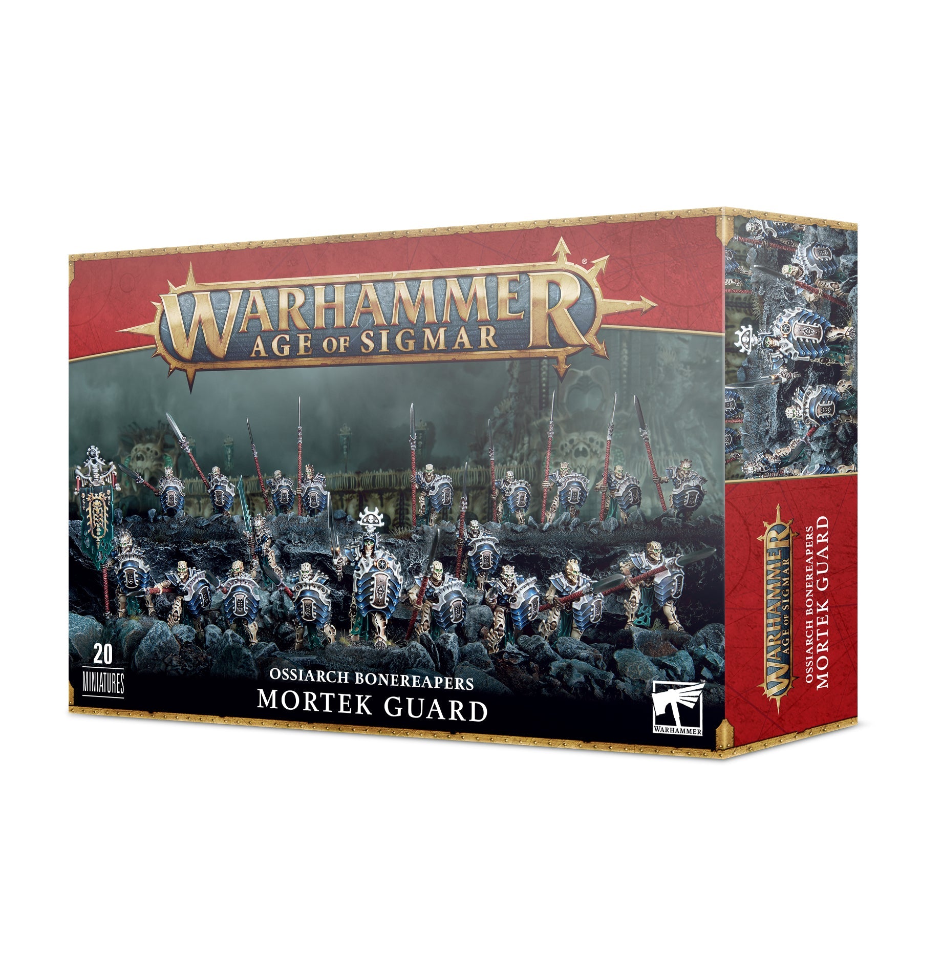 AoS Ossiarch Bonereapers: Mortek Guard