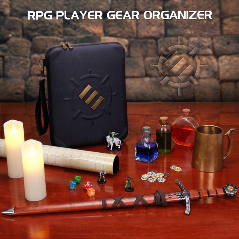 ENHANCE Collector's Edition RPG Organizer Case - Dragon Black