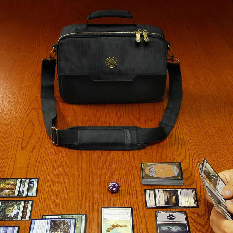 ENHANCE MTG Card Box Storage Case - Black