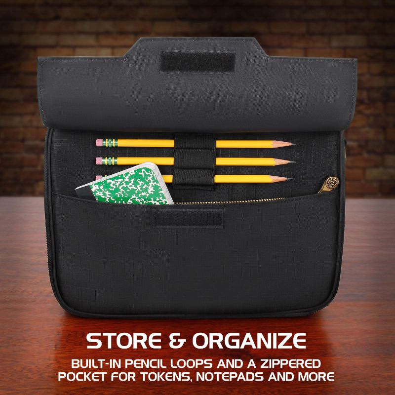 ENHANCE MTG Card Box Storage Case - Black - cardcosmos