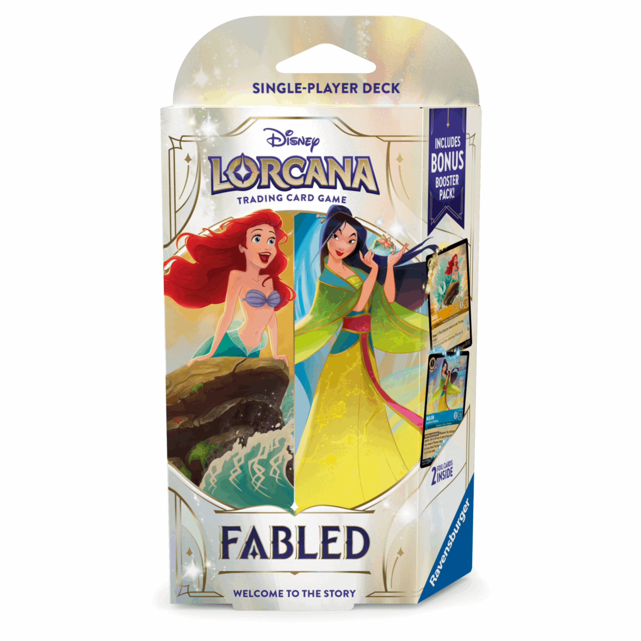 Disney Lorcana - Fabled Starter Deck Ruby & Emerald - EN