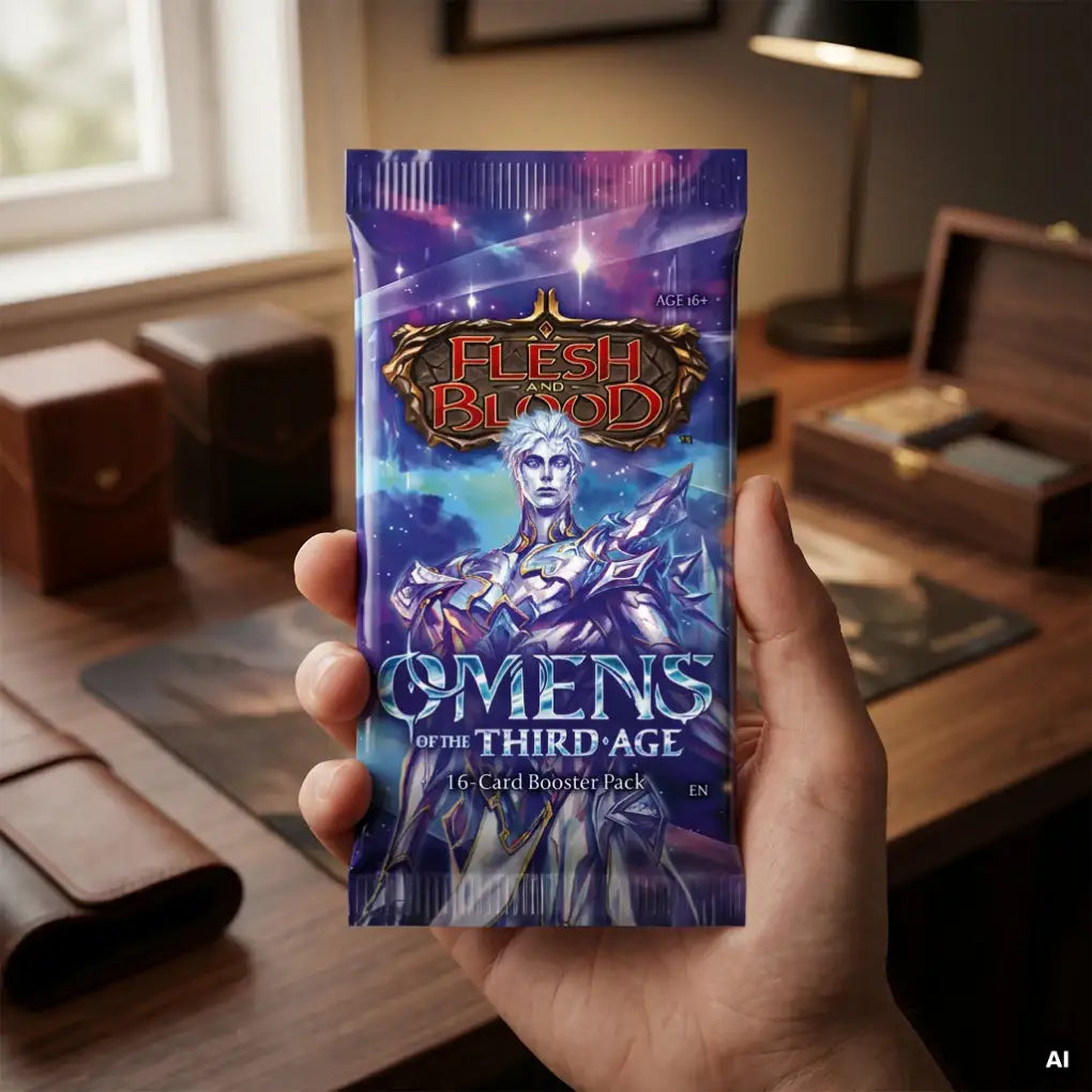 Flesh And Blood - Omens of the Third Age Booster - EN