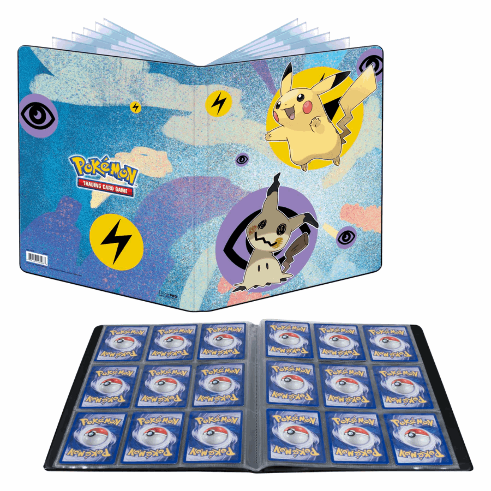 Ultra Pro - Pikachu & Mimikyu 9Pocket Portfolio für Pokémon 