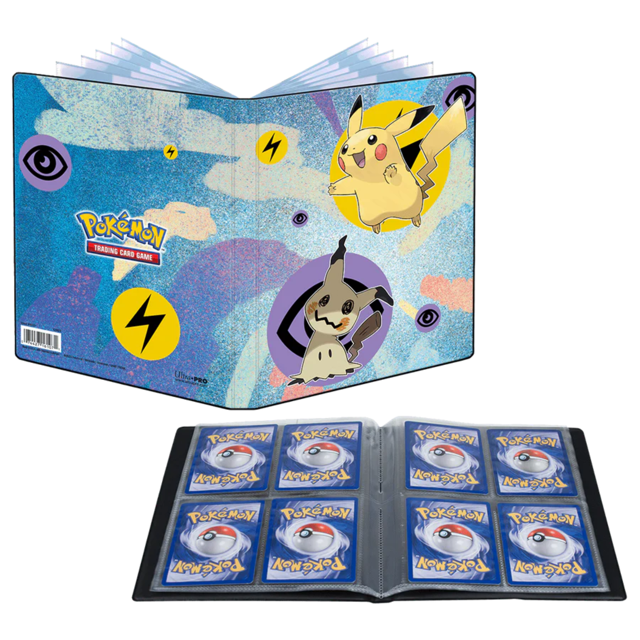 Ultra Pro - Pikachu &amp; Mimikyu 4Pocket Portfolio for Pokémon